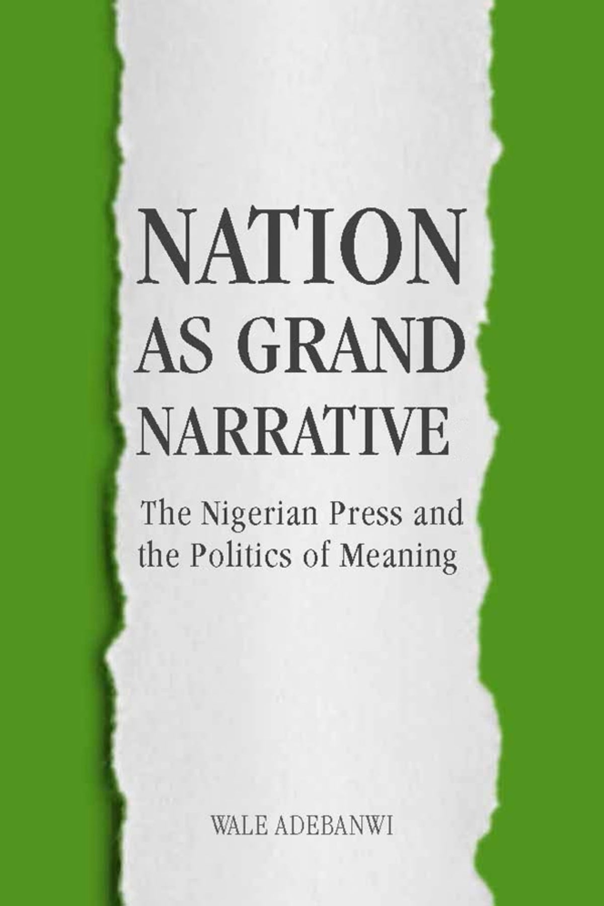 Nation as Grand Narrative