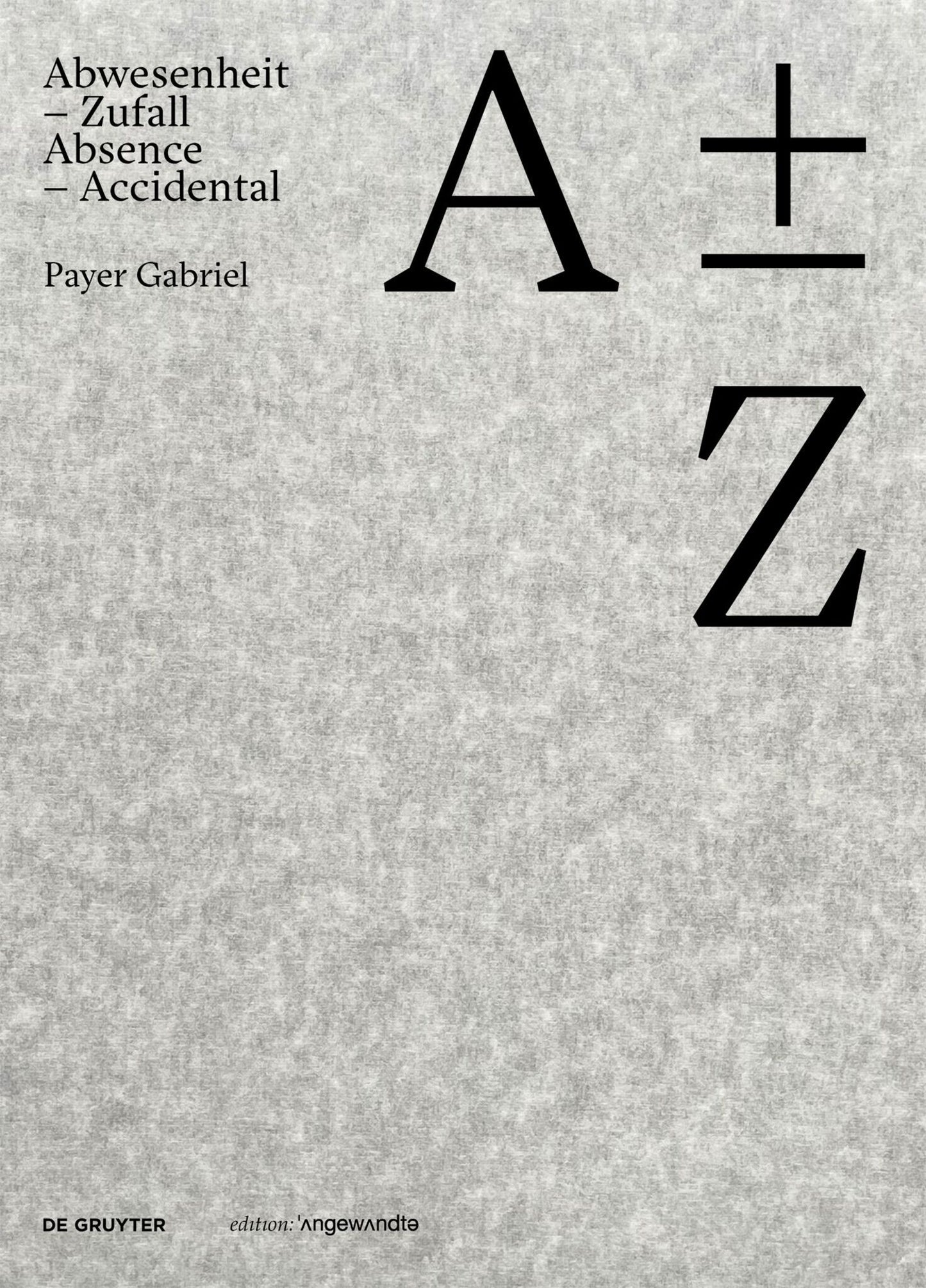 A plus minus Z