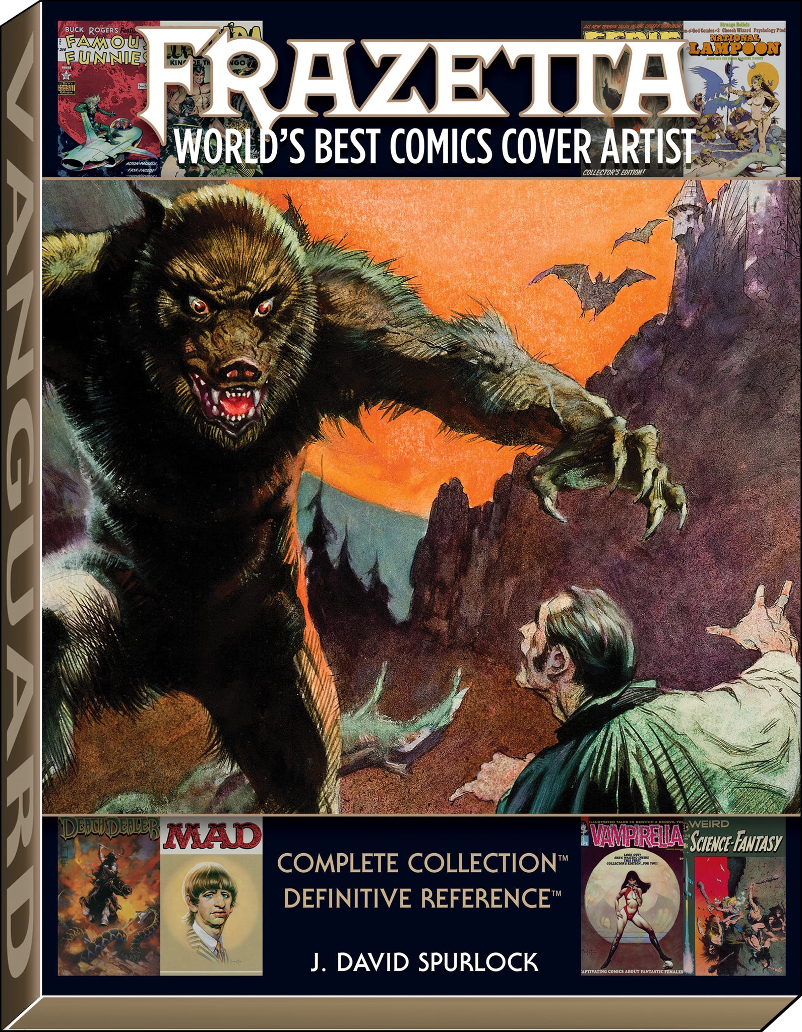 Cover image for Frazetta: World's Best Comics Cover Artist ISBN 9781934331897