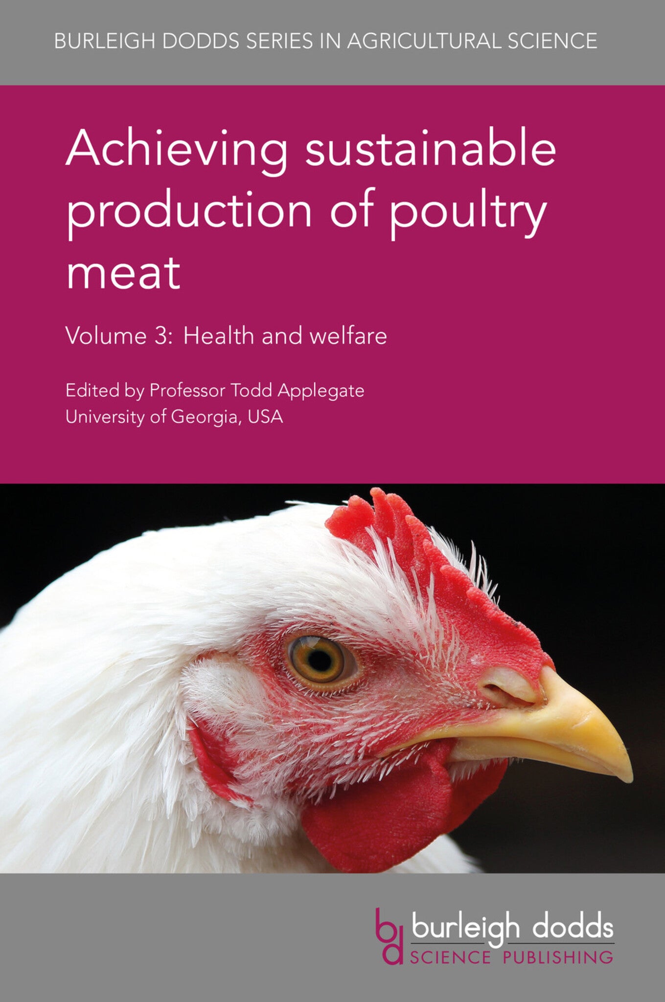 Cover image for Achieving sustainable production of poultry meat Volume 3 ISBN 9781786760722