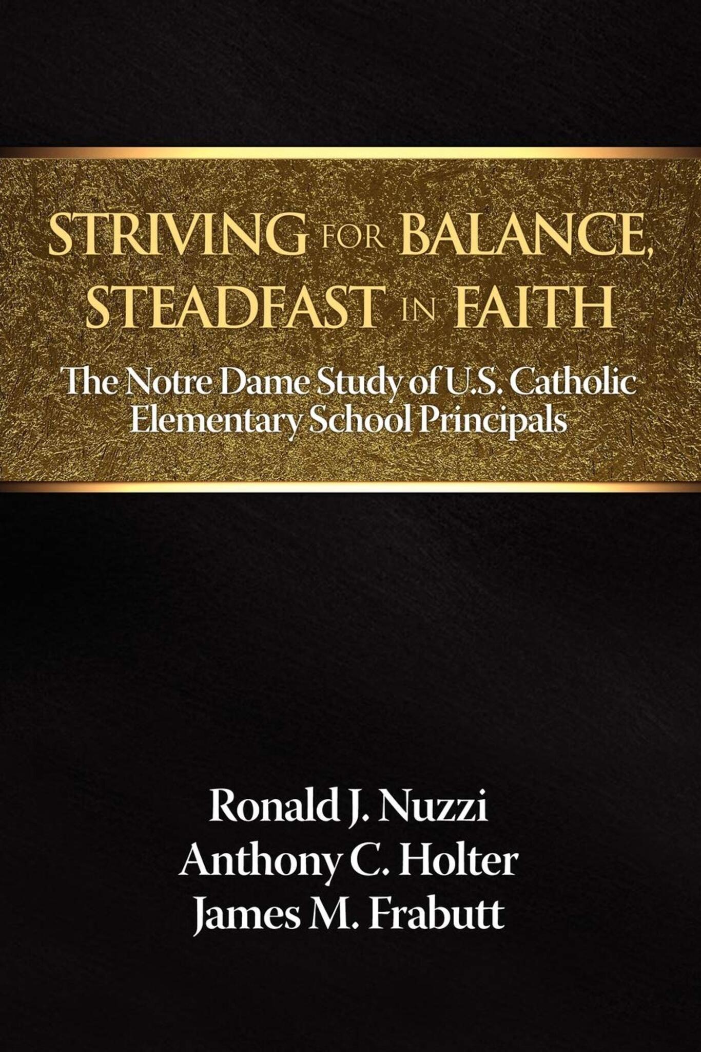 Striving for Balance, Steadfast in Faith