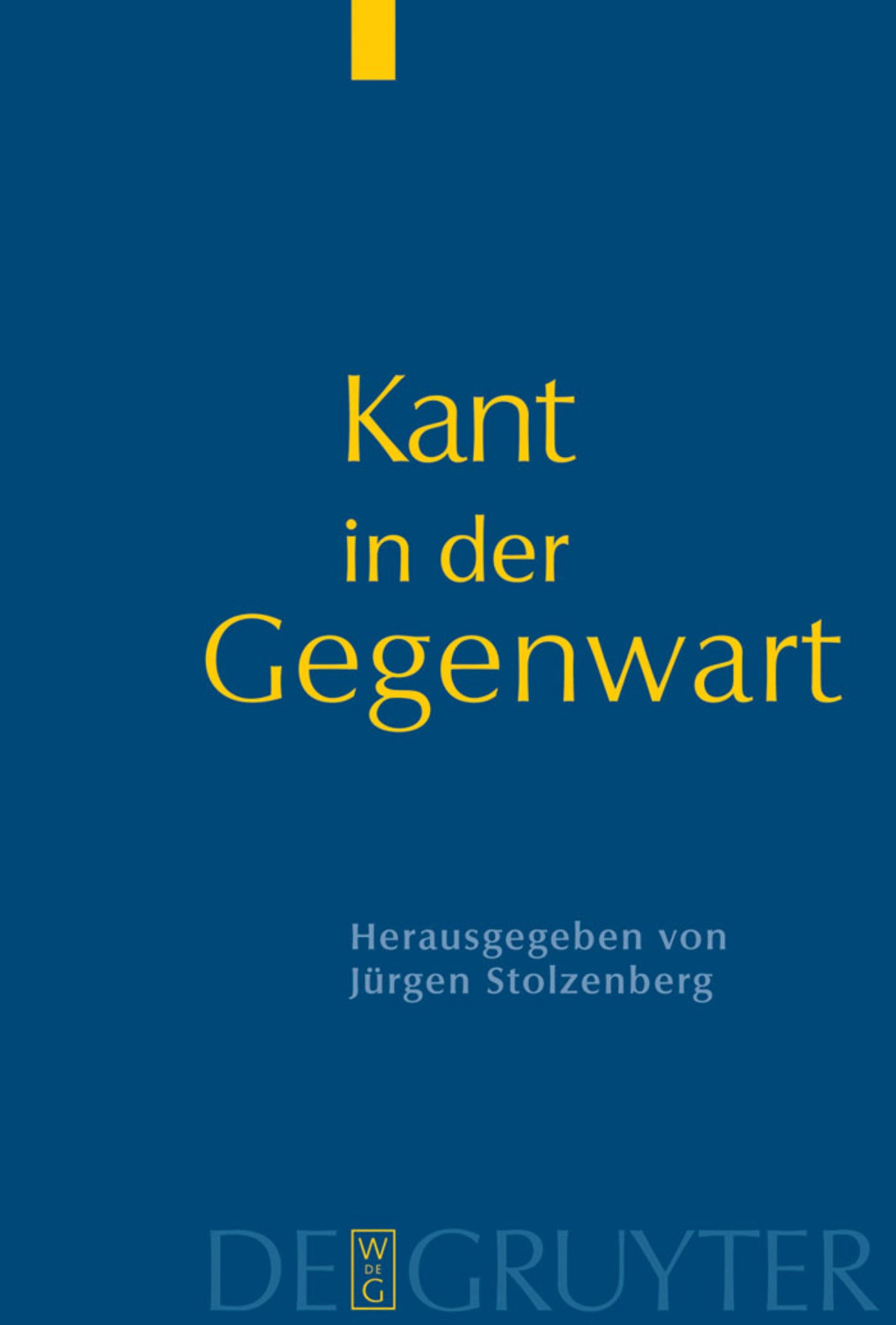 Kant in der Gegenwart