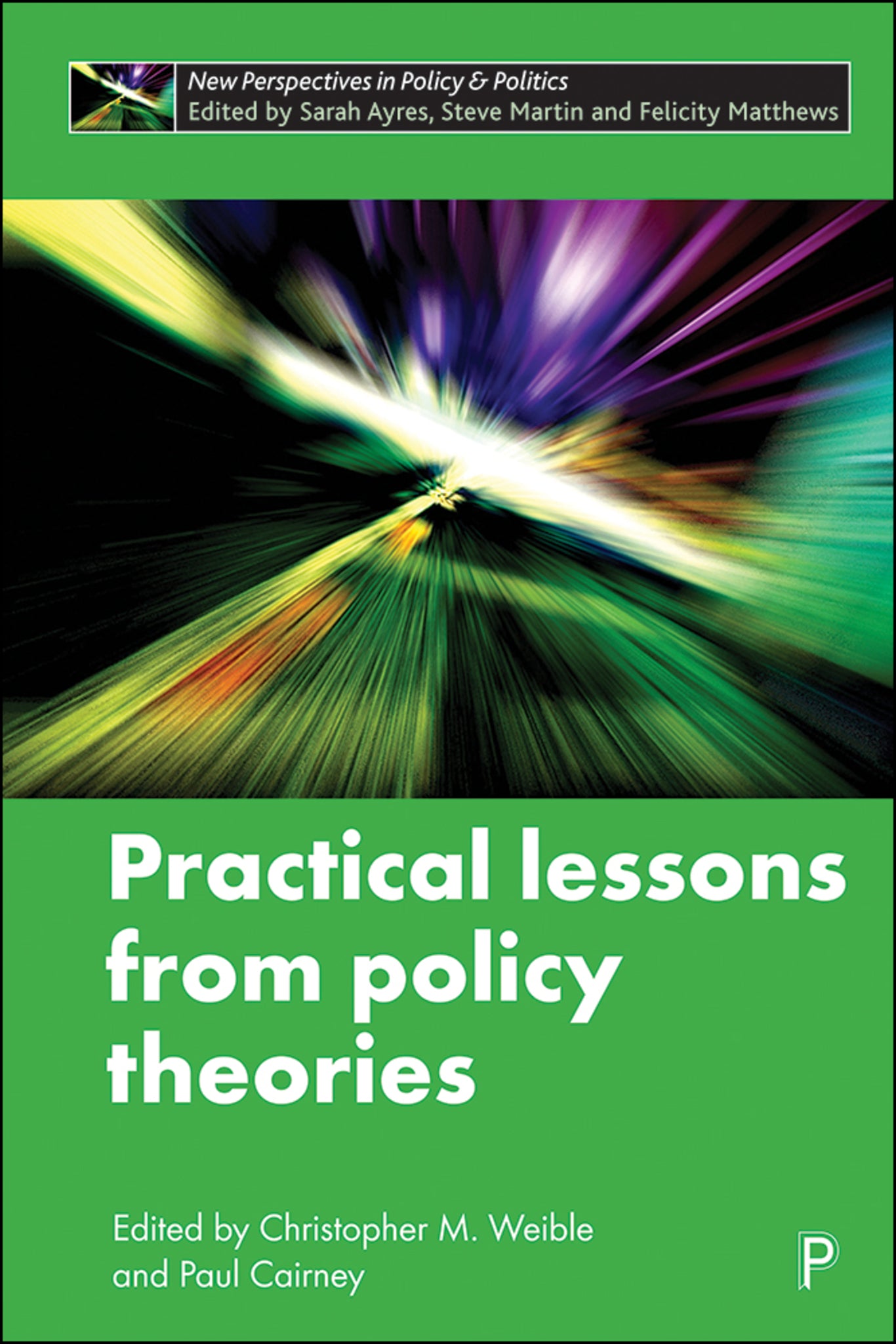 Cover image for Practical Lessons from Policy Theories ISBN 9781447359821