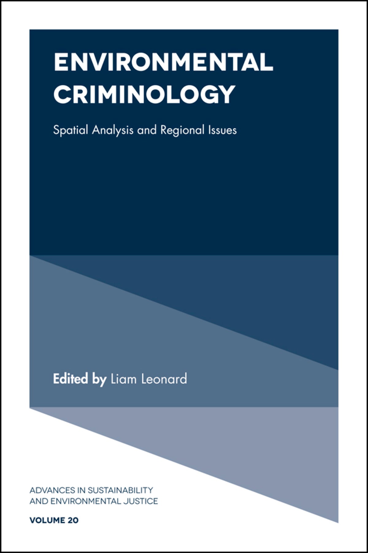 Cover image for Environmental Criminology ISBN 9781787433786