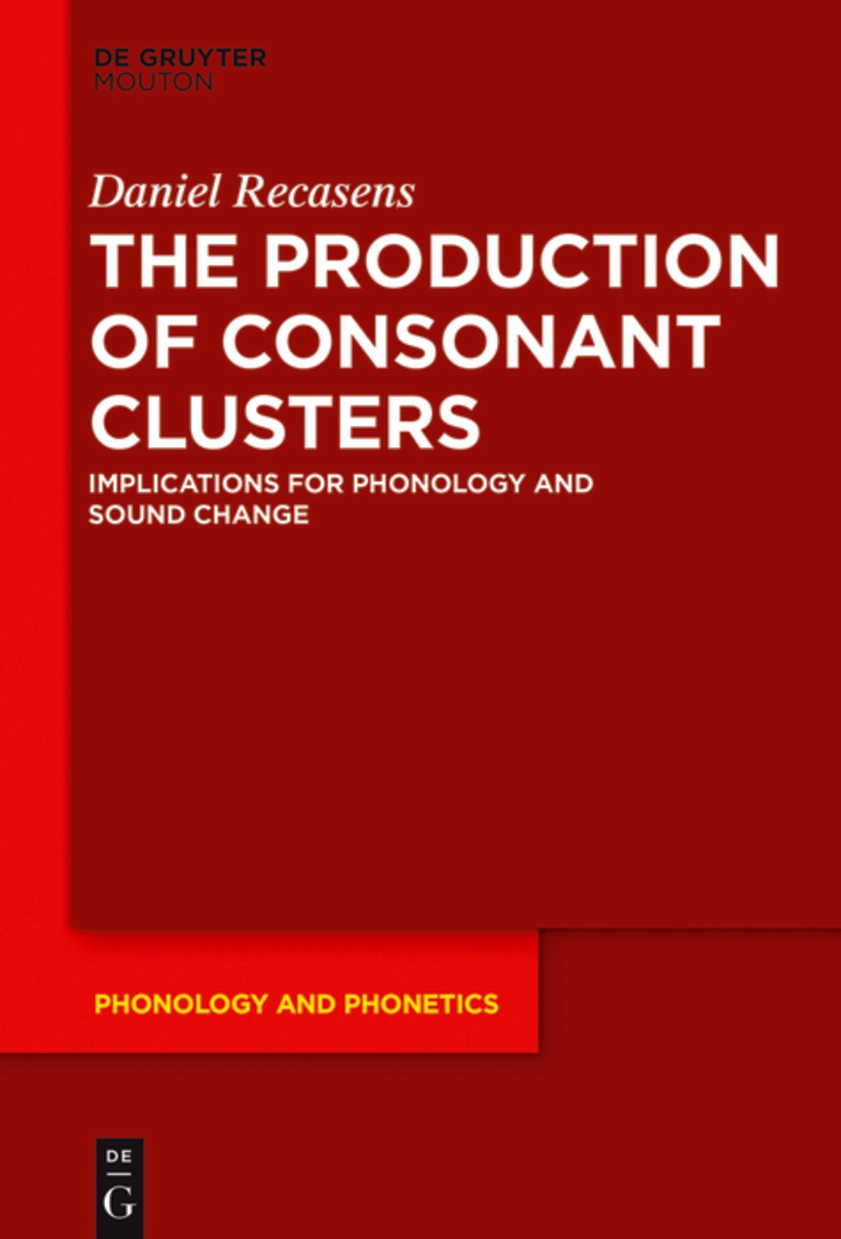 The Production of Consonant Clusters