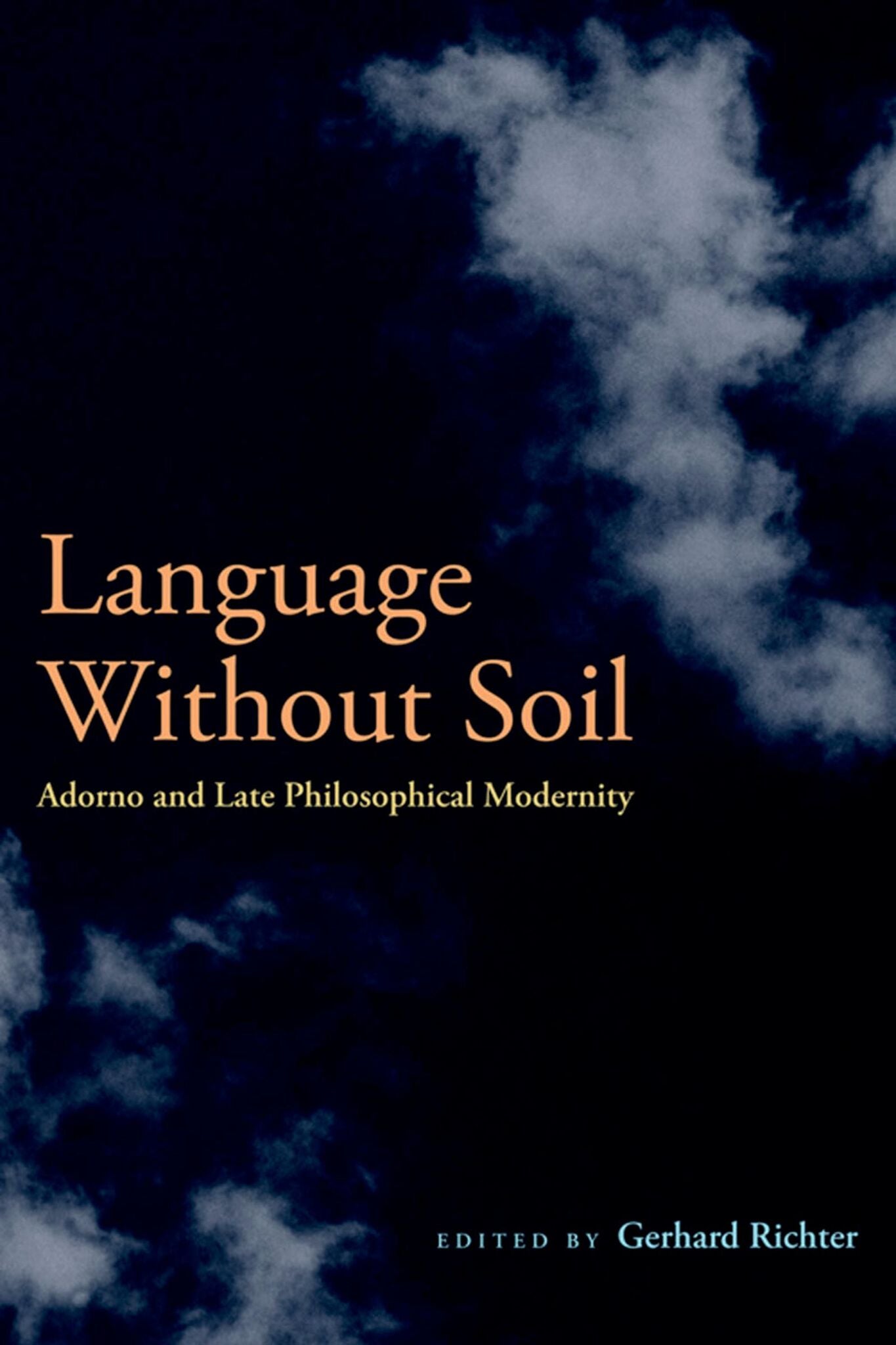 Cover image for Language Without Soil ISBN 9780823231270