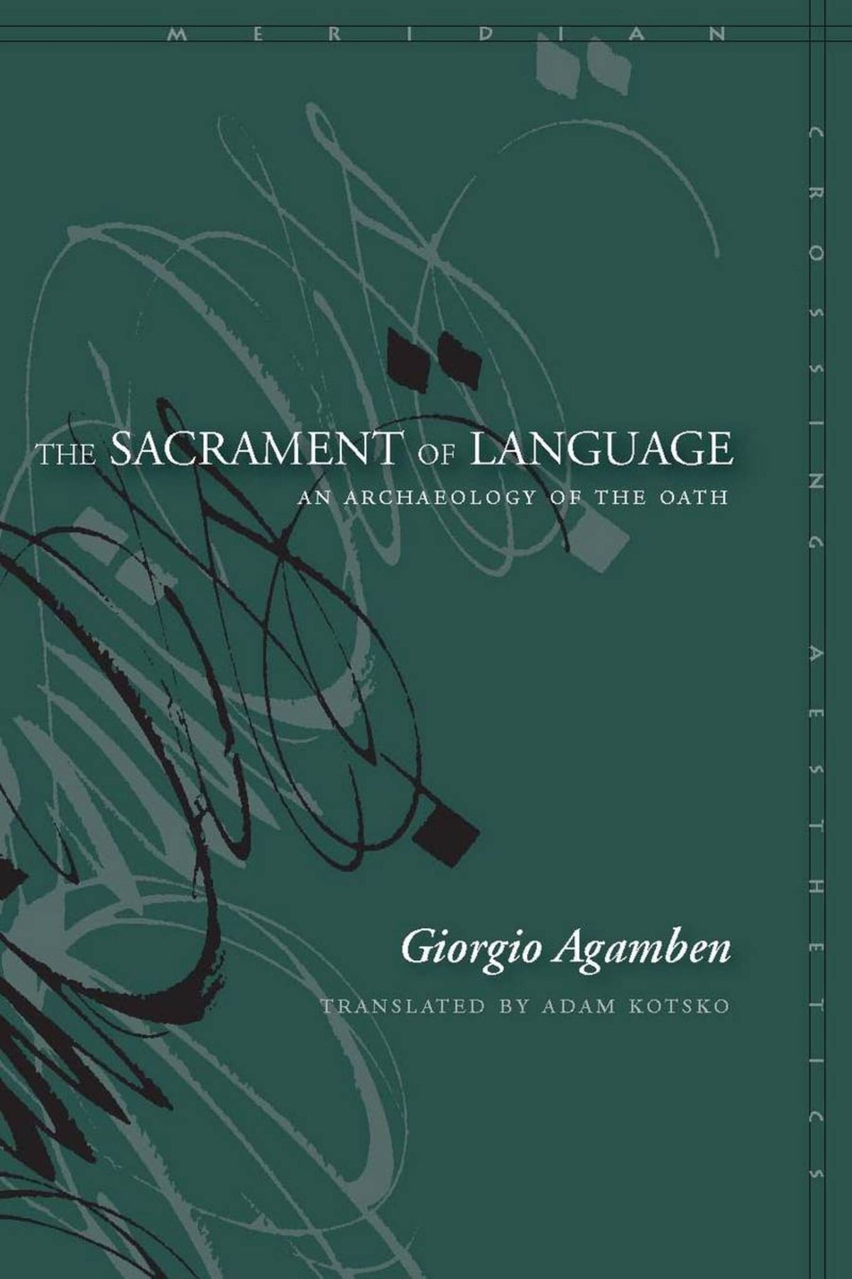 Cover image for The Sacrament of Language ISBN 9780804768986
