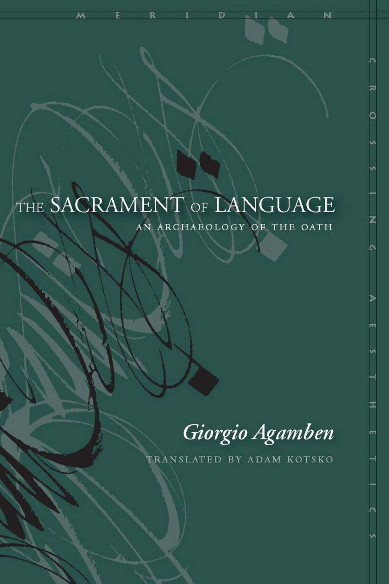 Cover image for The Sacrament of Language ISBN 9780804768986