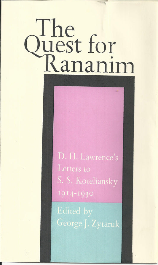 The Quest for Rananim