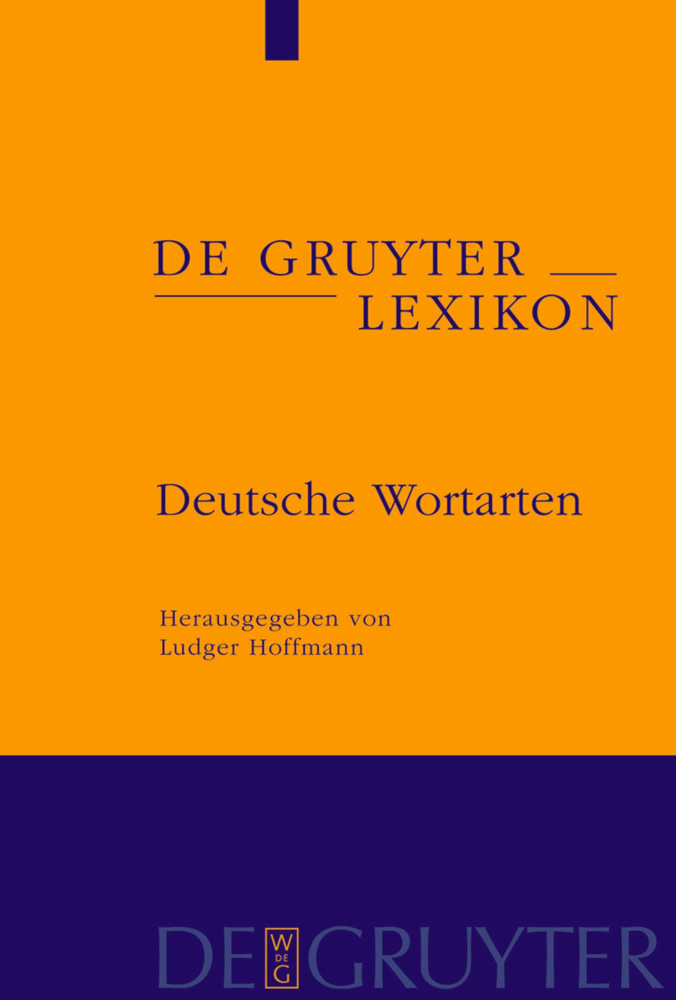 Handbuch der deutschen Wortarten