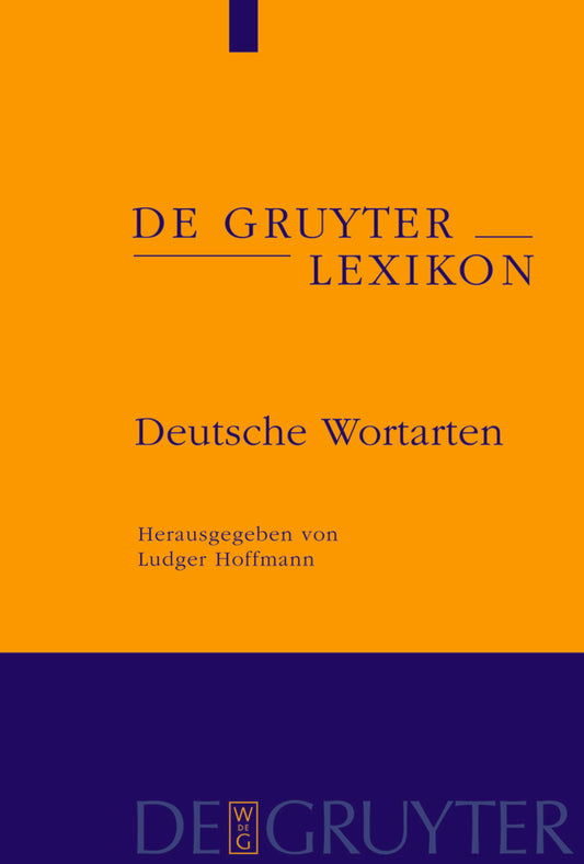 Handbuch der deutschen Wortarten