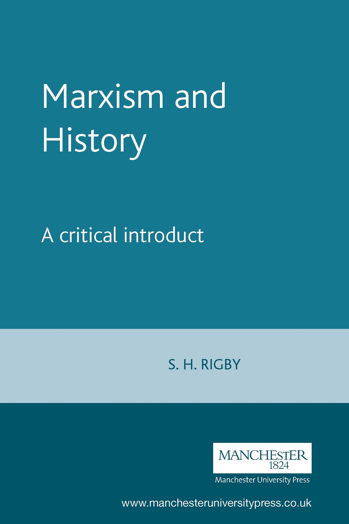 Cover image for Marxism and History ISBN 9780719056123