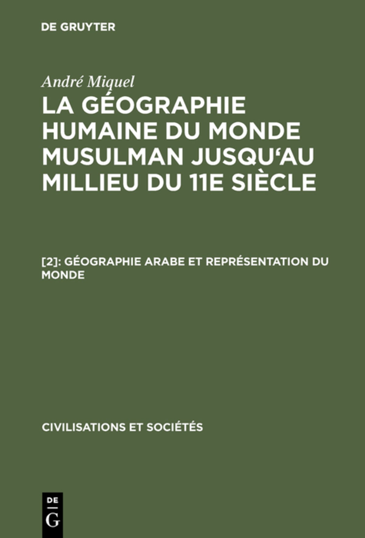 Géographie arabe et représentation du monde
