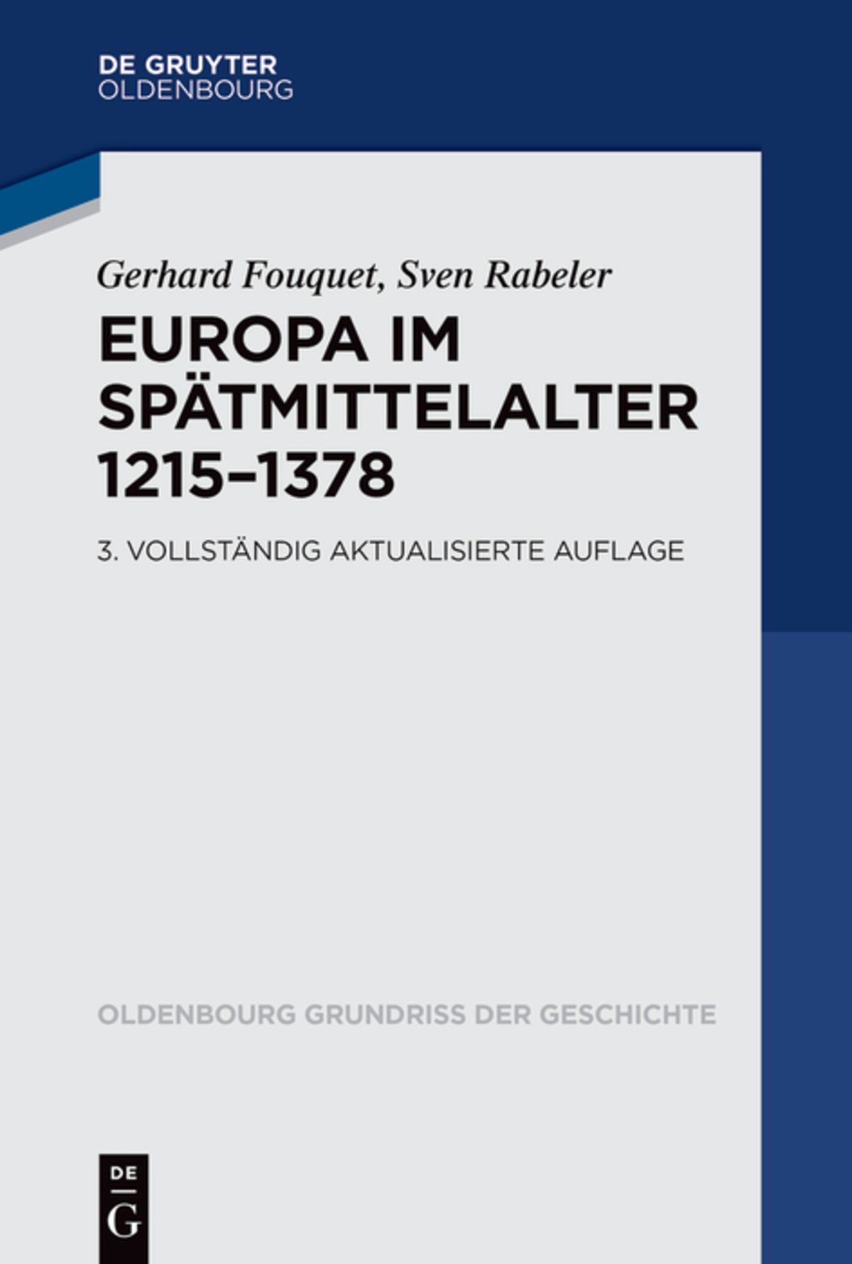 Europa im Spätmittelalter 1215–1378