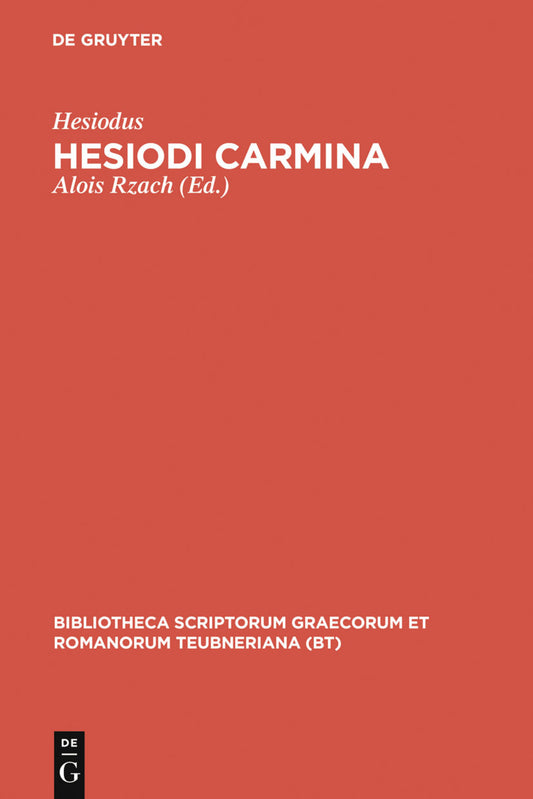 Hesiodi carmina