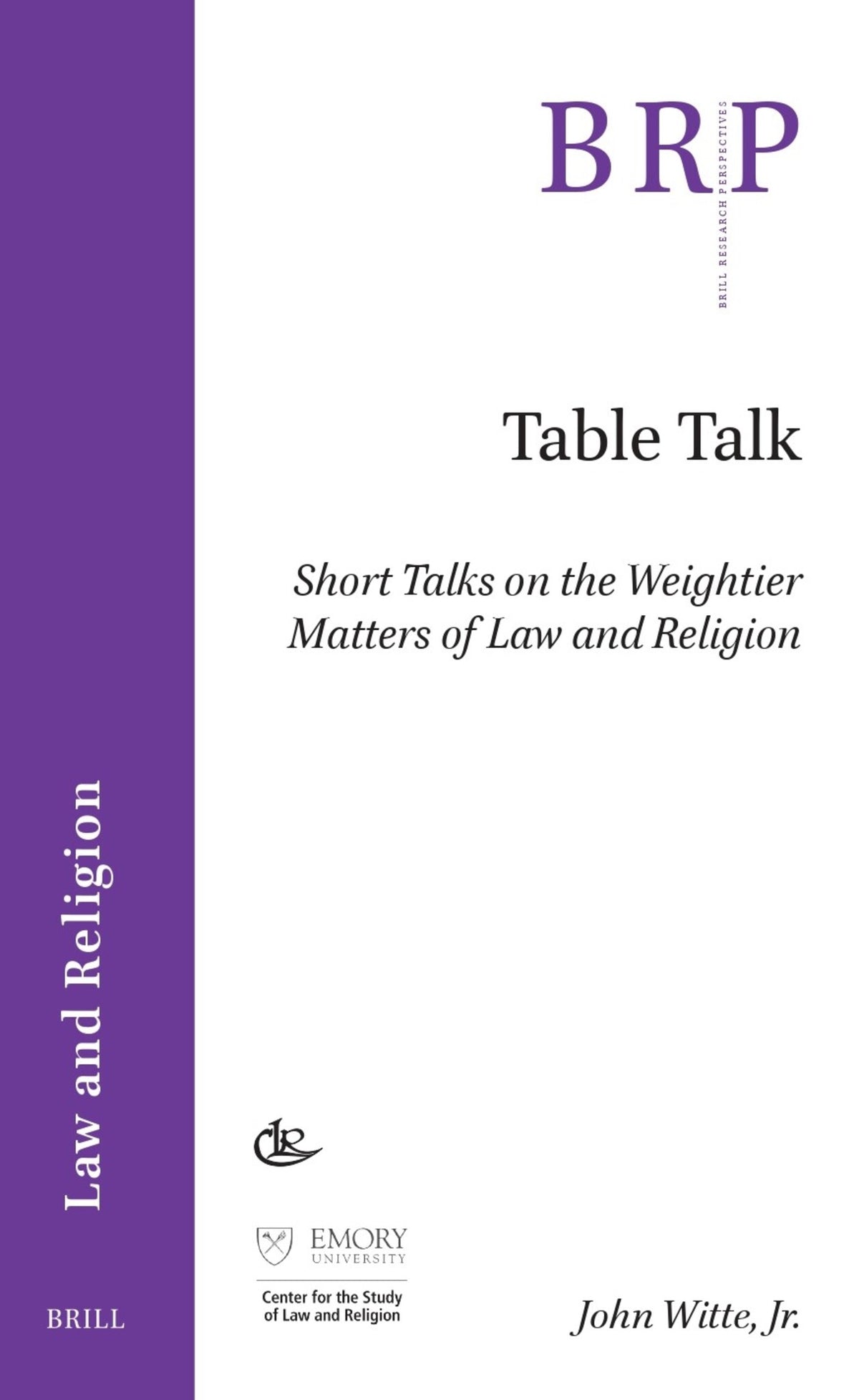 Cover image for Table Talk ISBN 9789004681453