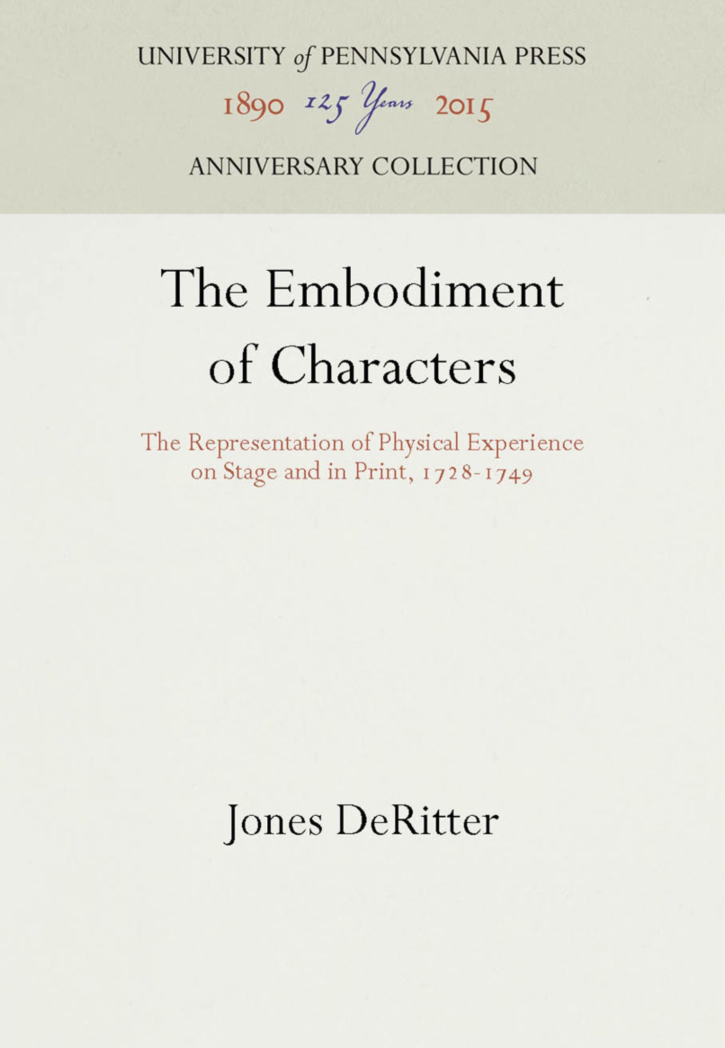 The Embodiment of Characters