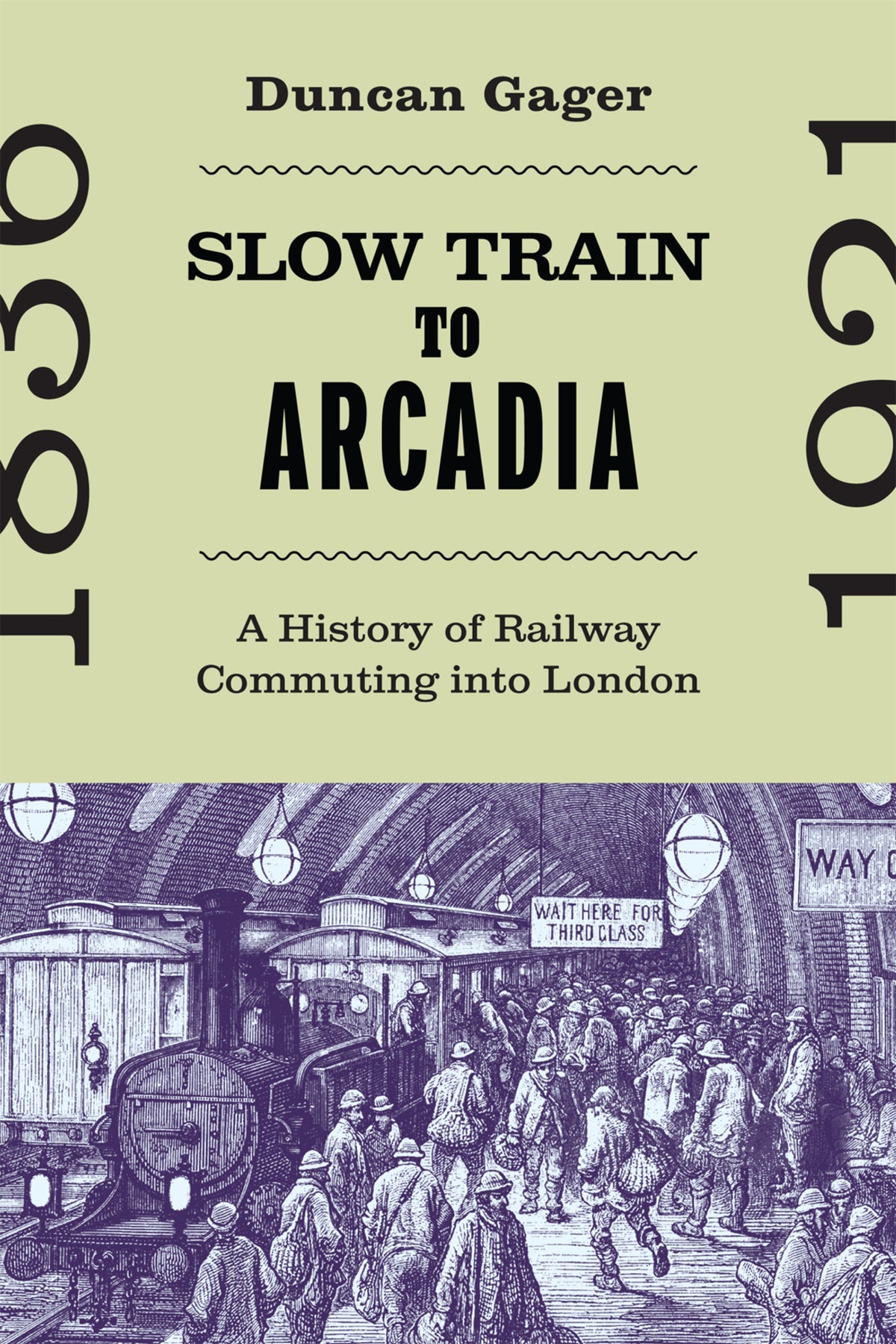 Cover image for Slow Train to Arcadia ISBN 9780228023142