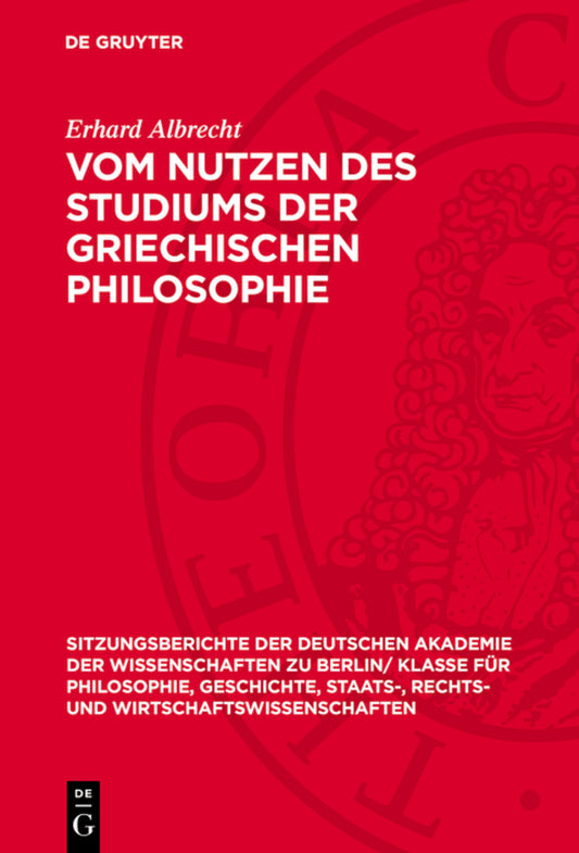 Vom Nutzen des Studiums der griechischen Philosophie