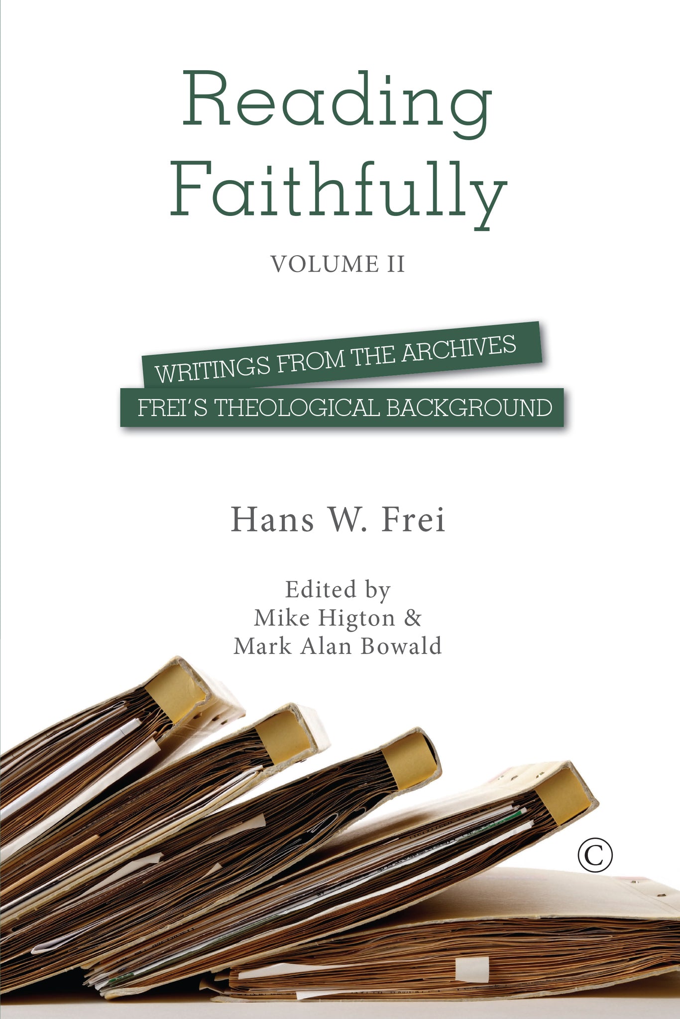 Cover image for Reading Faithfully - Volume Two ISBN 9780227176481