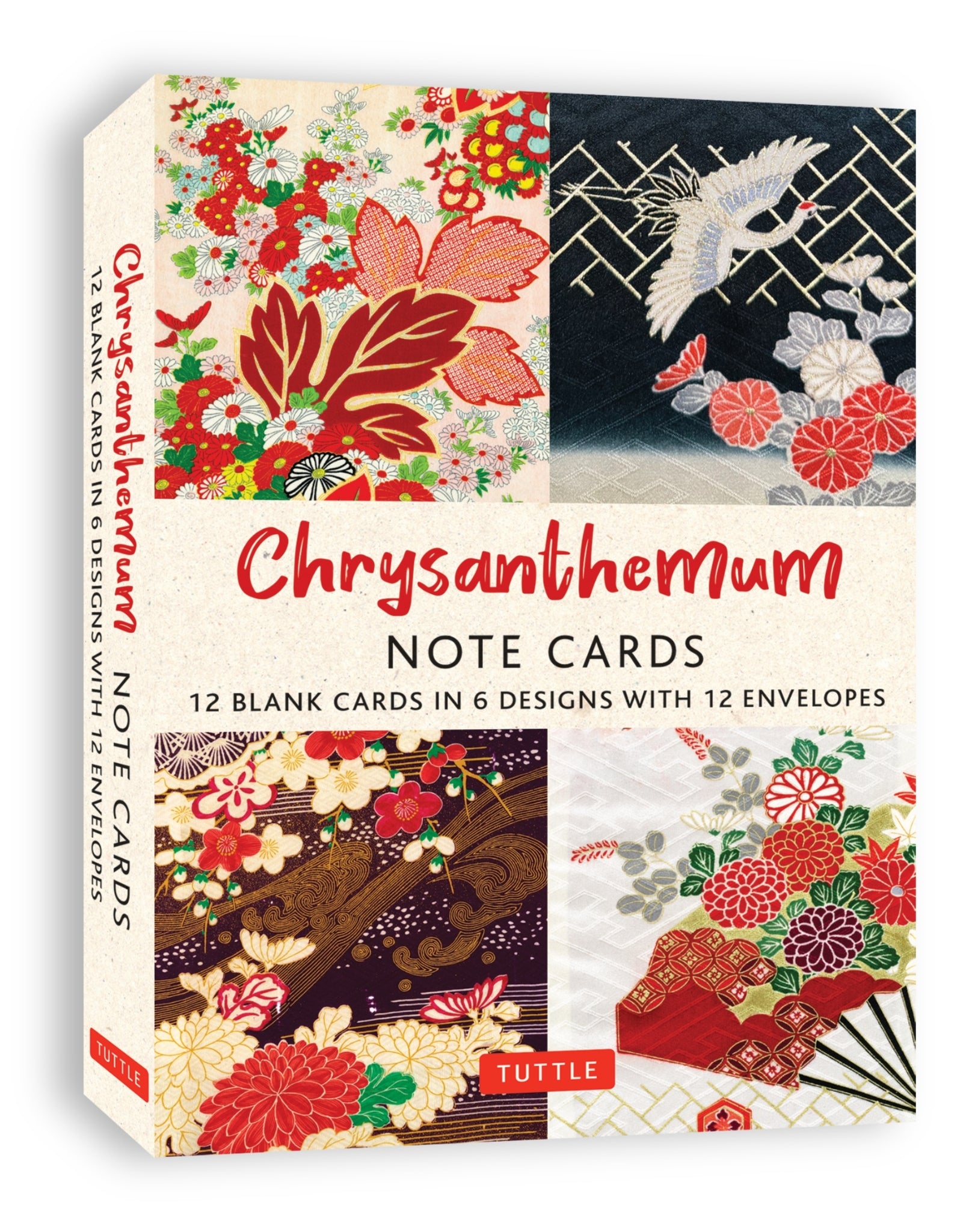 Cover image for Chrysanthemums, 12 Note Cards ISBN 9780804857765