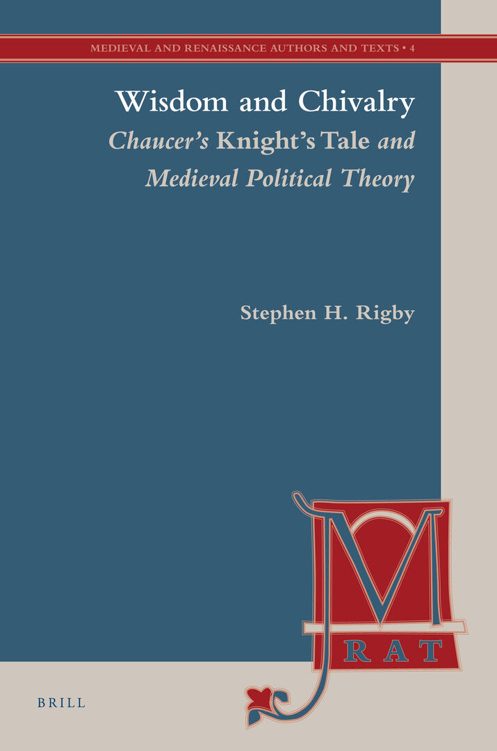 Cover image for Wisdom and Chivalry ISBN 9789004176249