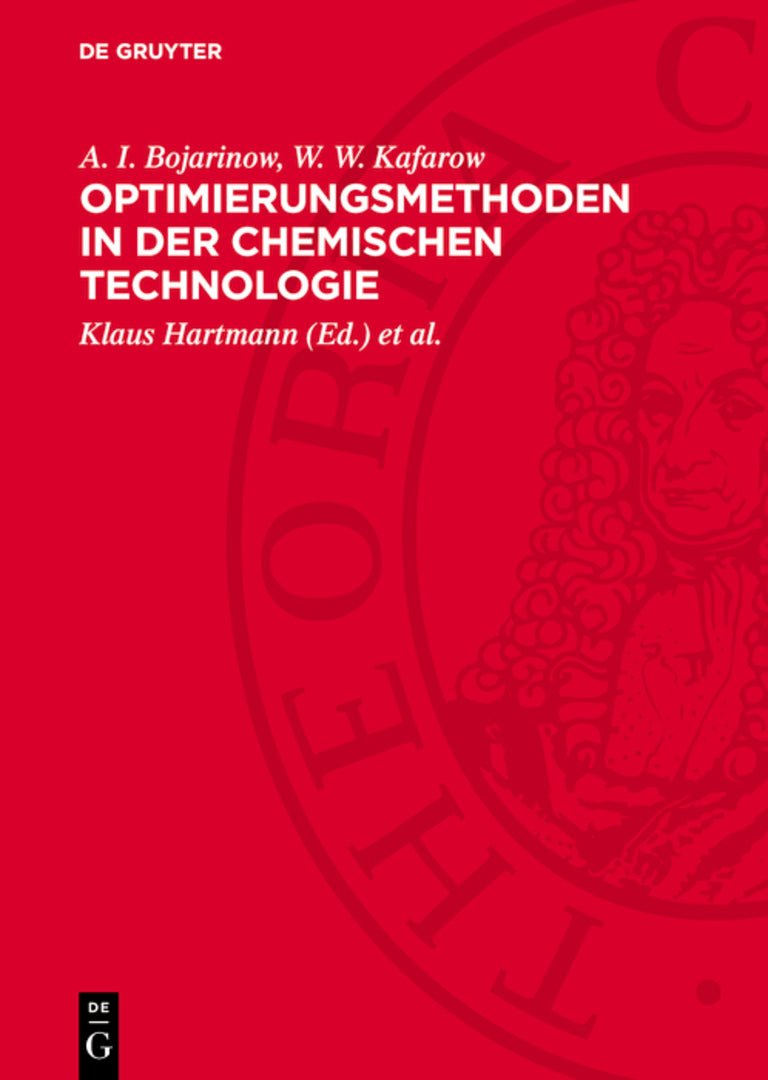 Optimierungsmethoden in der chemischen Technologie