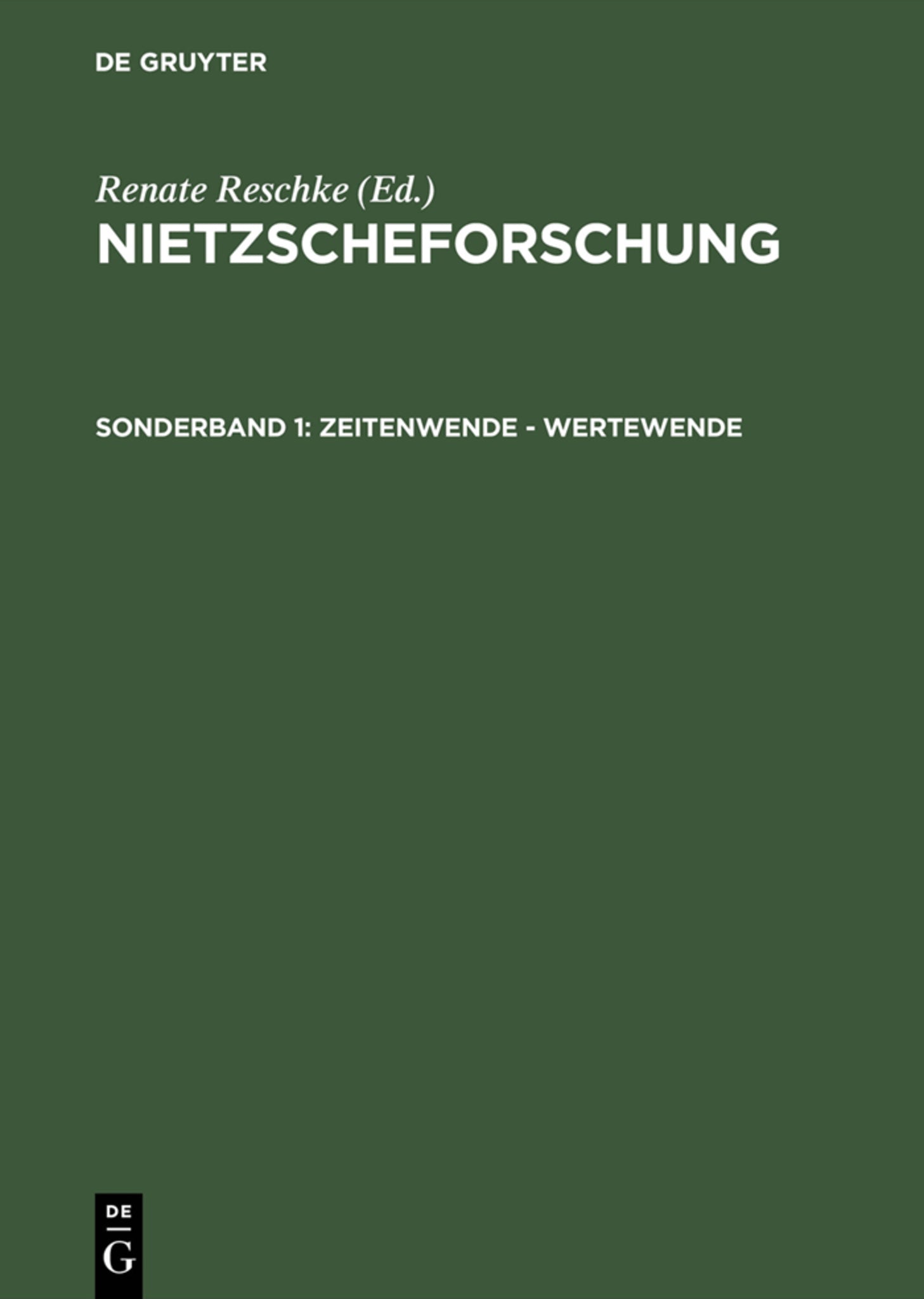 Zeitenwende – Wertewende