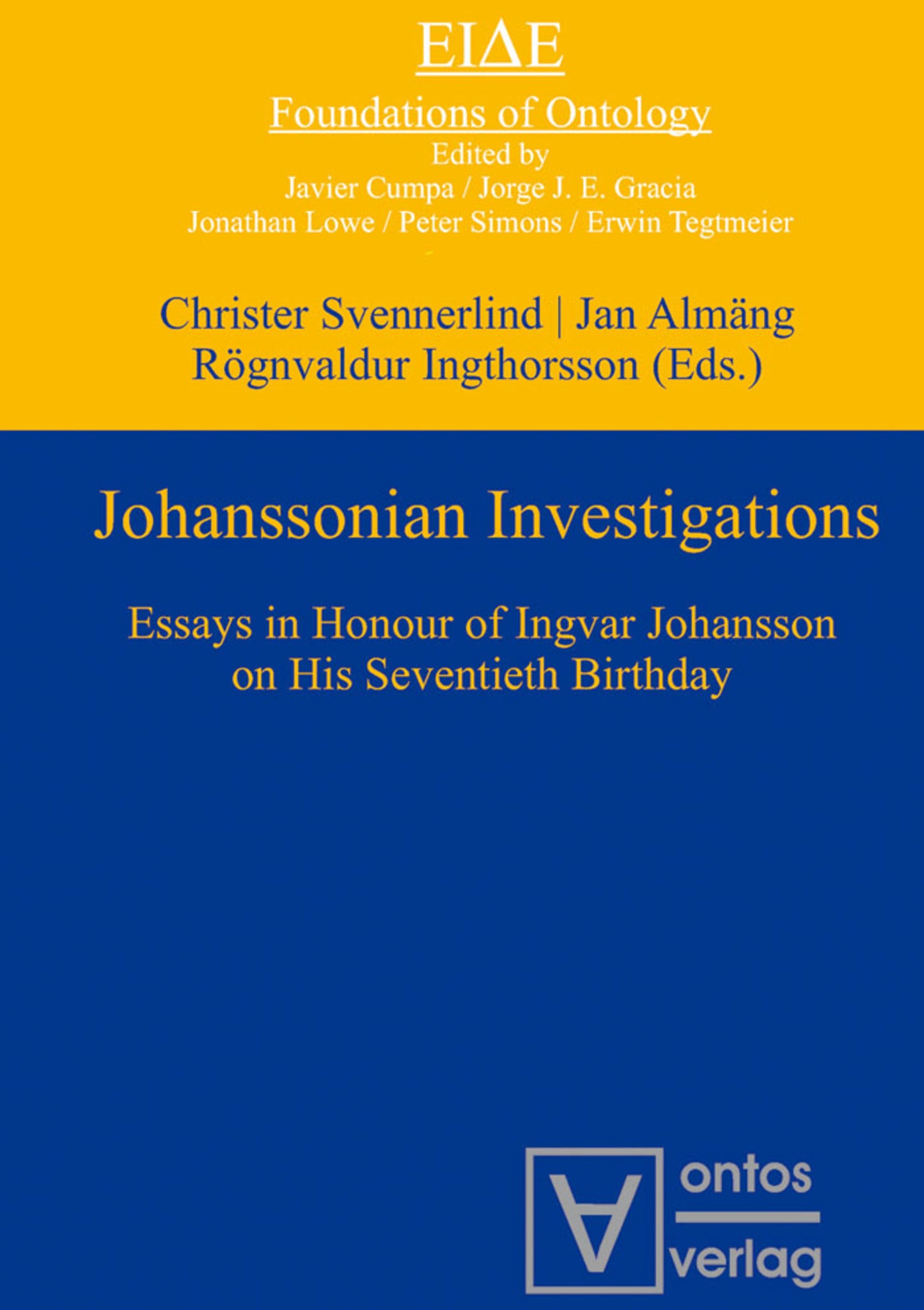 Johanssonian Investigations