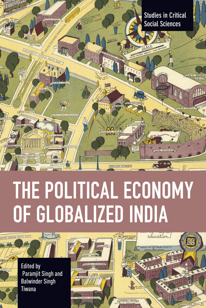 Cover image for The Political Economy of Globalized India ISBN 9798888909126