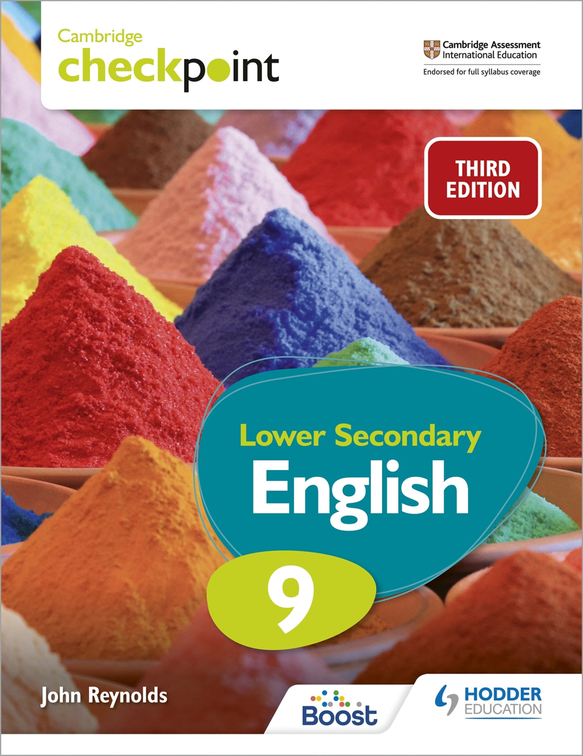Cover image for Cambridge Checkpoint Lower Secondary English Student's Book 9 Third Edition ISBN 9781398301894