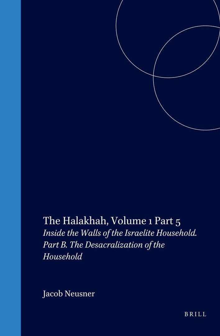 Cover image for The Halakhah, Volume 1 Part 5 ISBN 9789004116160