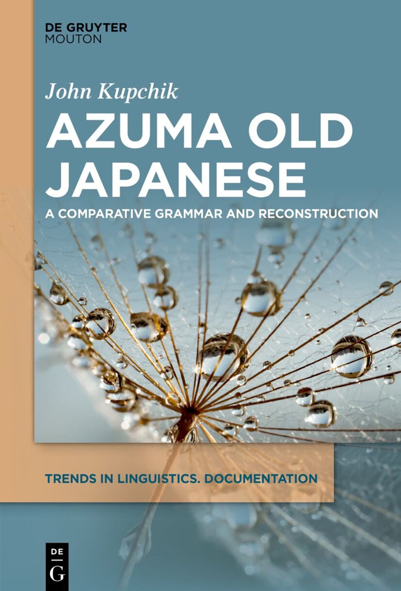 Cover image for Azuma Old Japanese ISBN 9783111078441