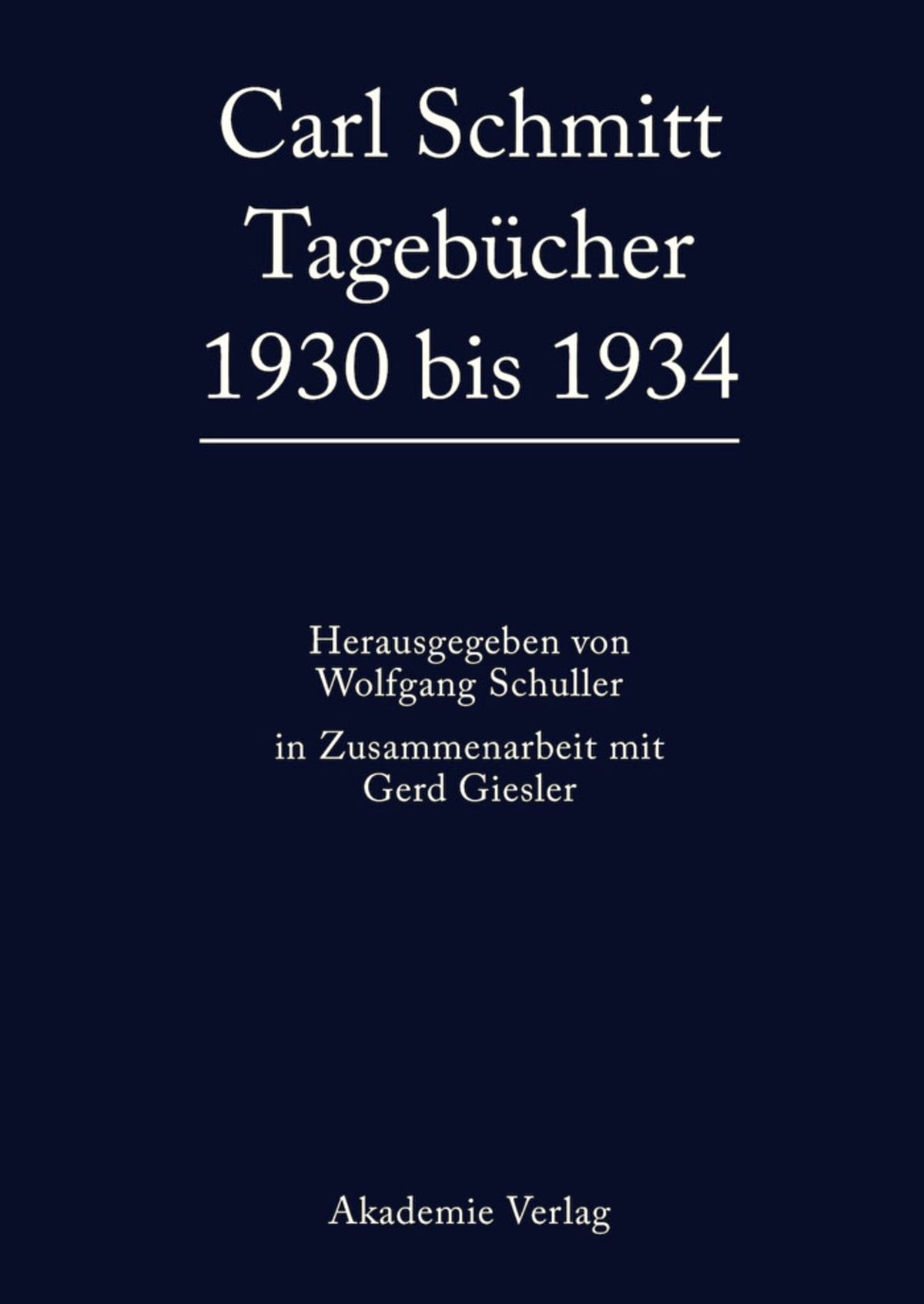 Cover image for 1930 bis 1934 ISBN 9783050038421