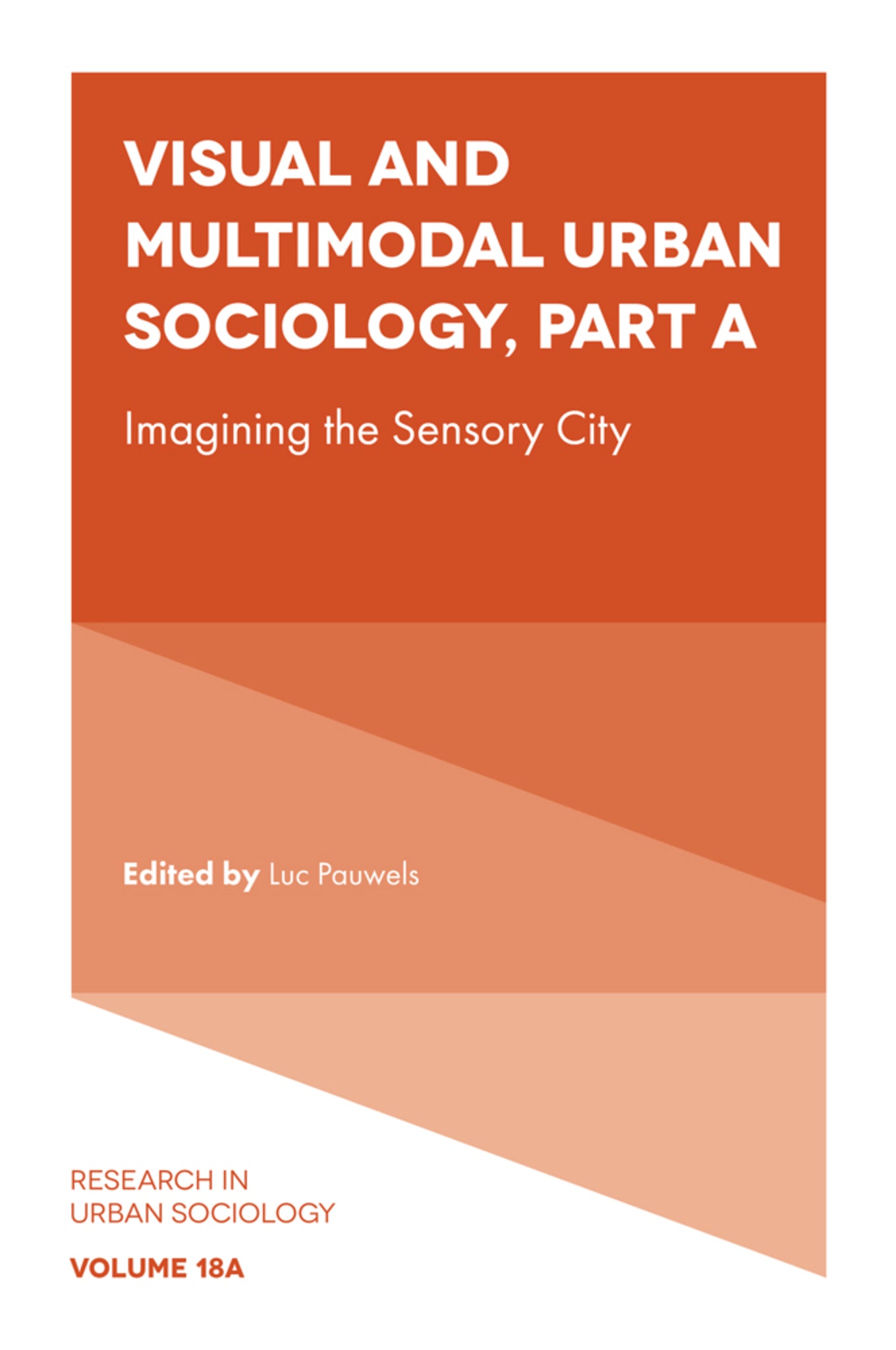 Cover image for Visual and Multimodal Urban Sociology ISBN 9781839099694