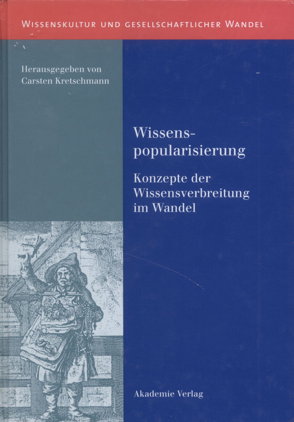 Cover image for Wissenspopularisierung ISBN 9783050037707