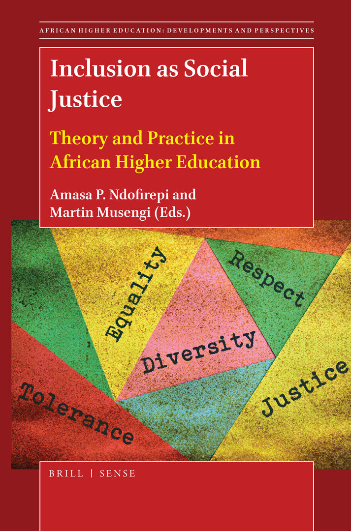 Cover image for Inclusion as Social Justice ISBN 9789004434479