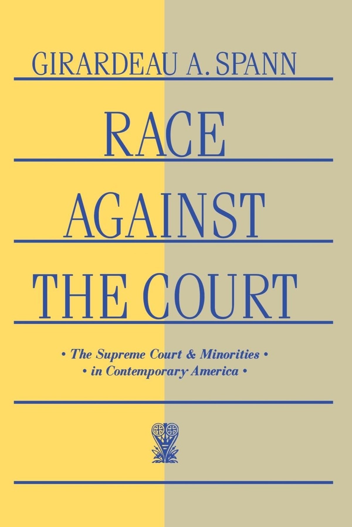 Cover image for Race Against the Court ISBN 9780814779934