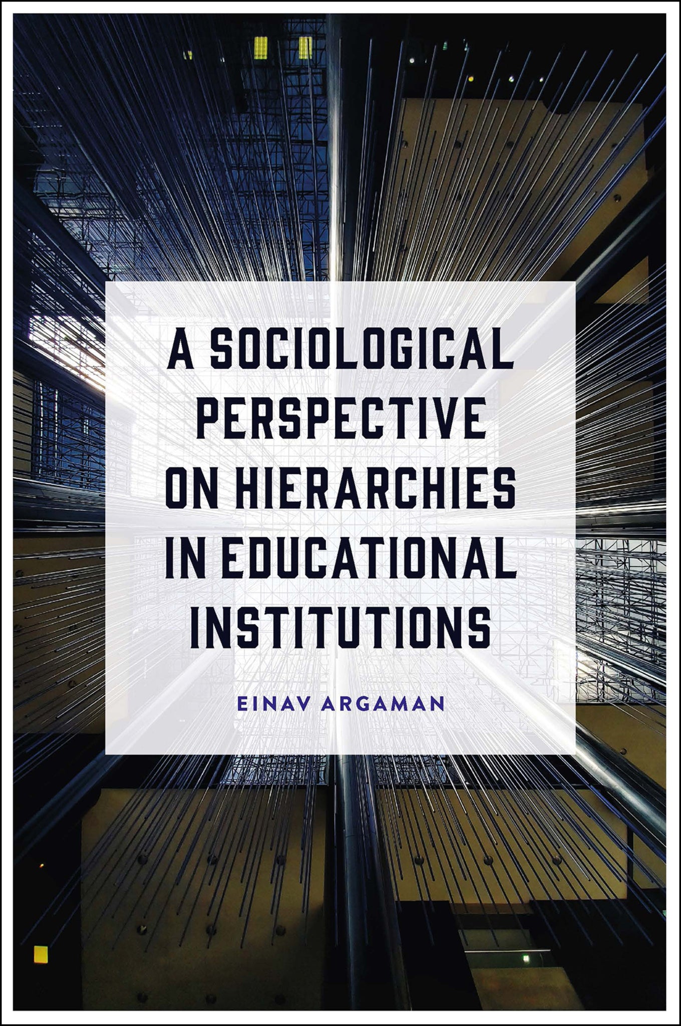 Cover image for A Sociological Perspective on Hierarchies in Educational Institutions ISBN 9781803822303