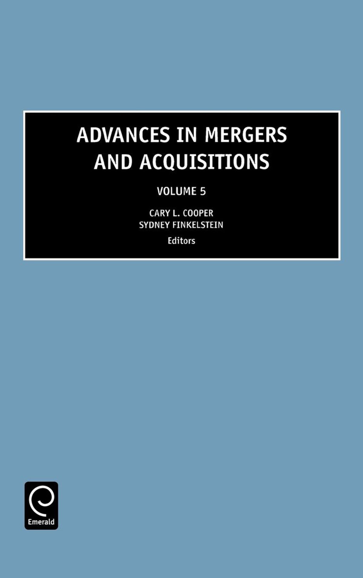 Advances in Mergers and Acquisitions