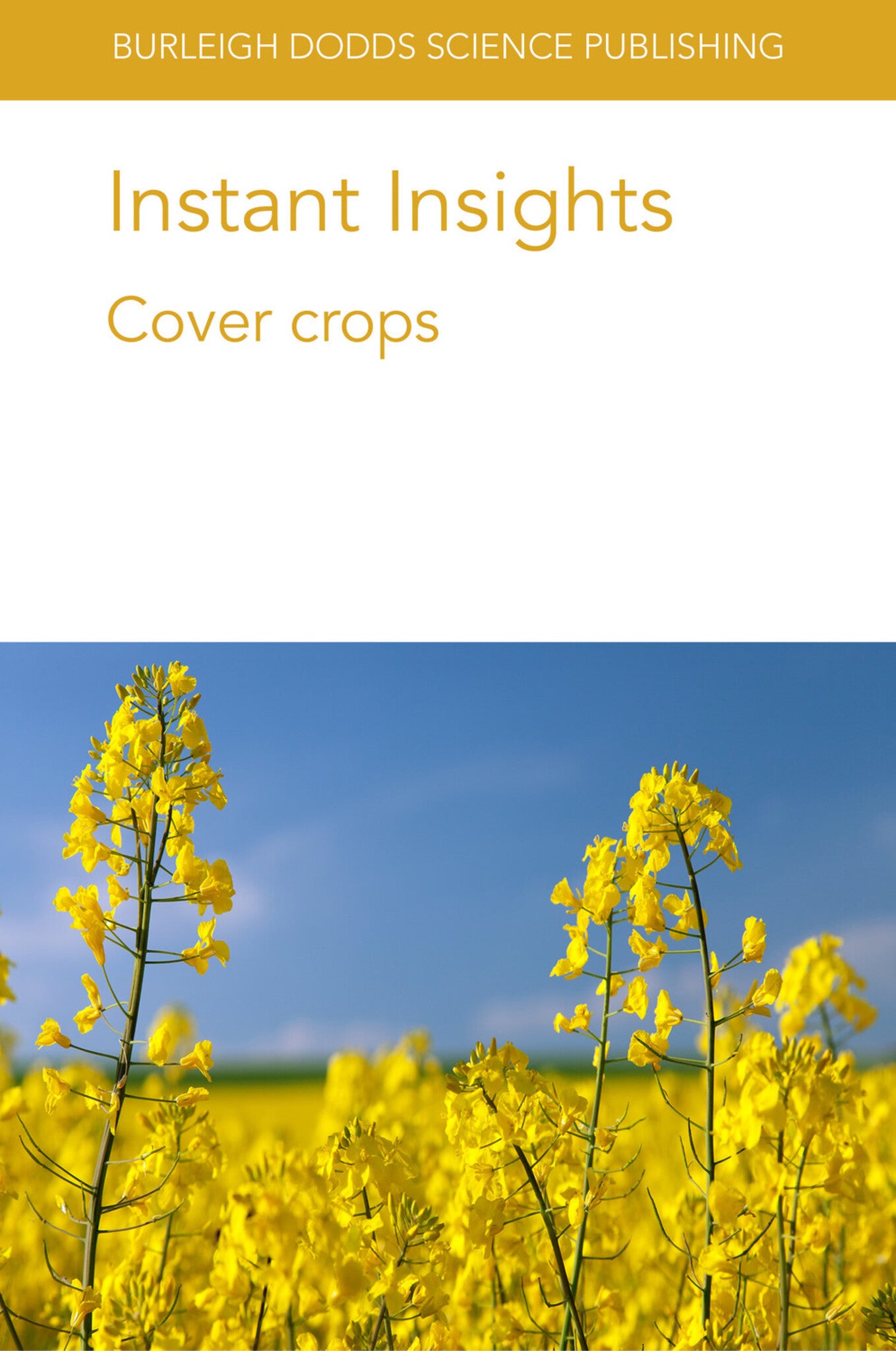 Cover image for Instant Insights: Cover crops ISBN 9781801460613