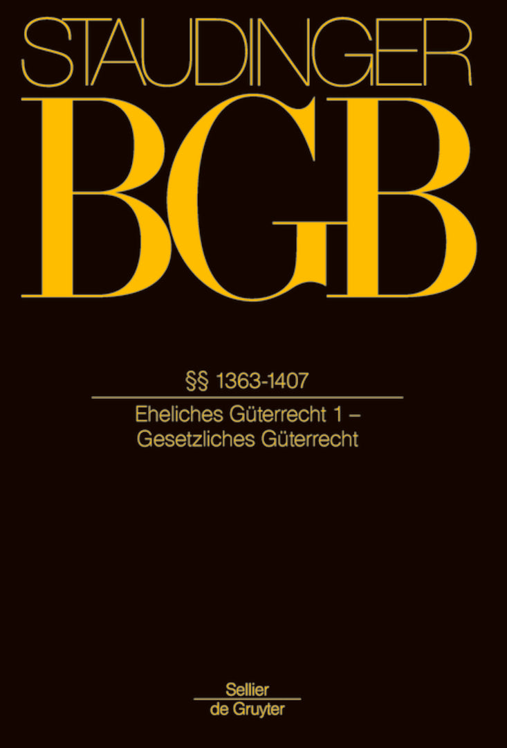 Cover image for §§ 1363-1407 ISBN 9783805912358