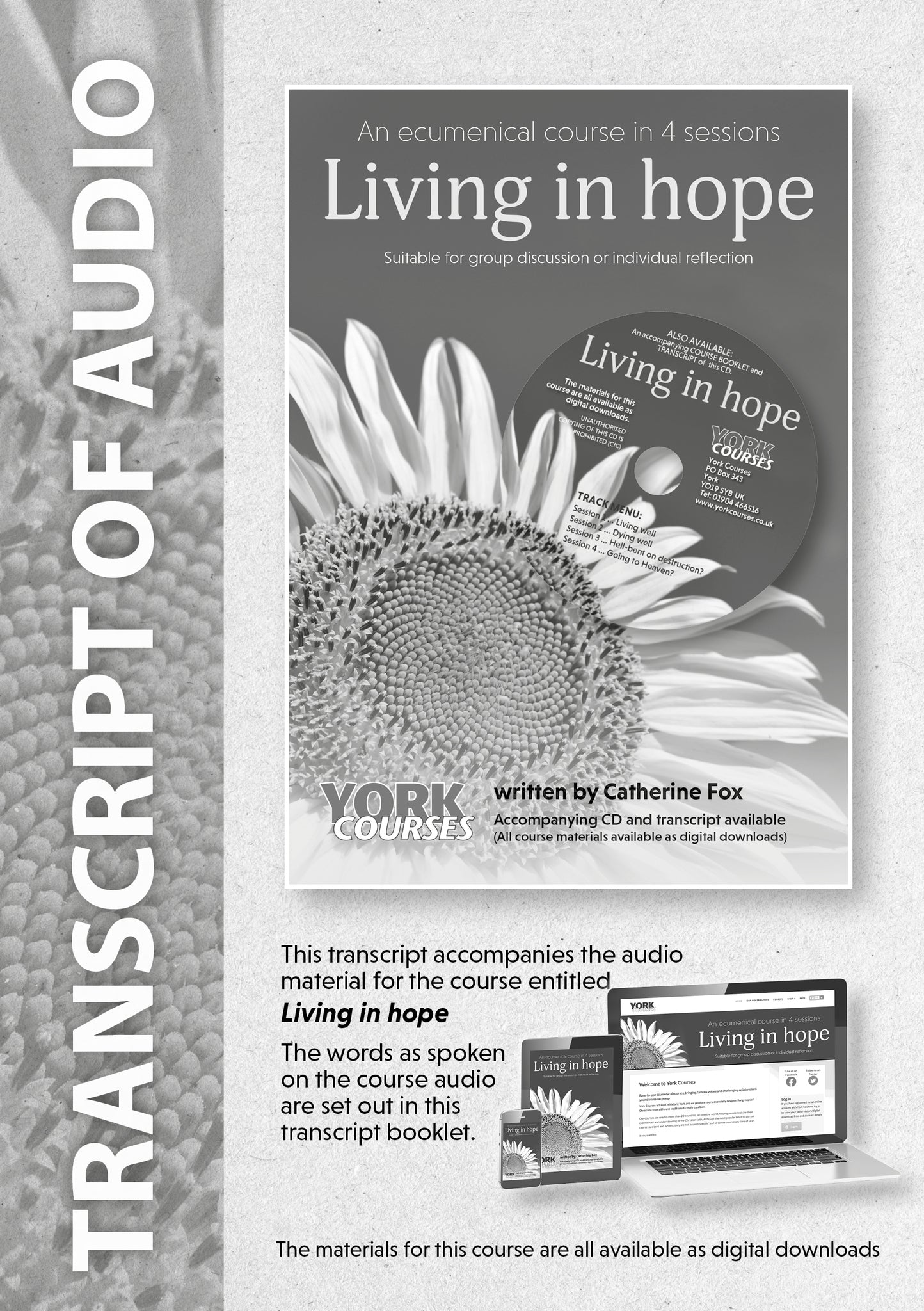 Cover image for Living in Hope ISBN 9781909107304