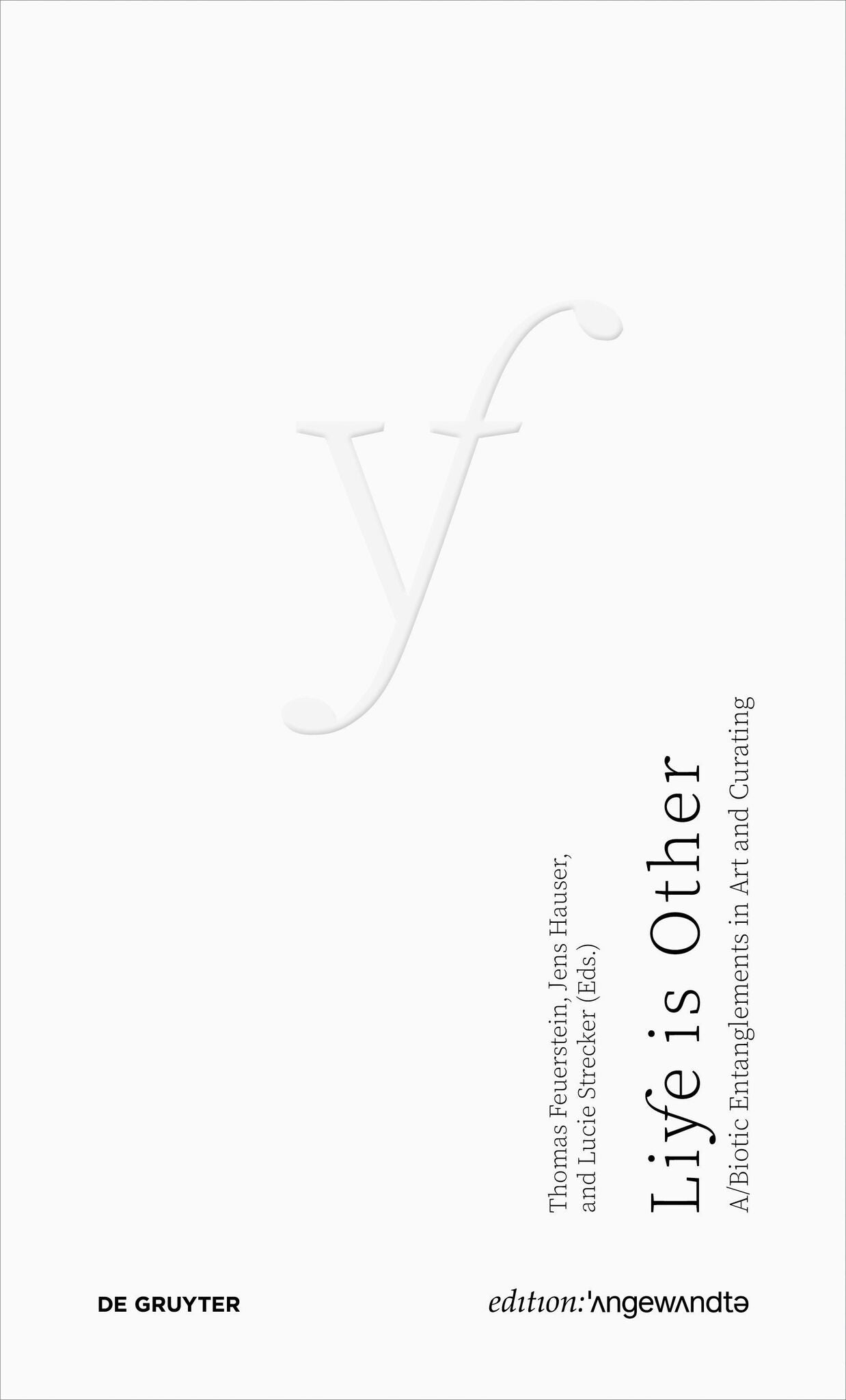 Cover image for Life Is Other ISBN 9783689241339