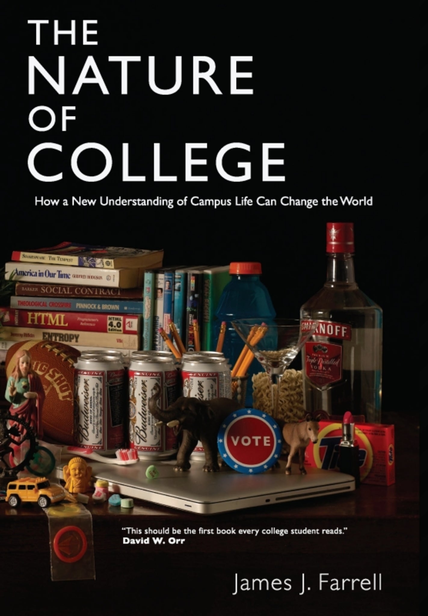 Cover image for The Nature of College ISBN 9781571313225