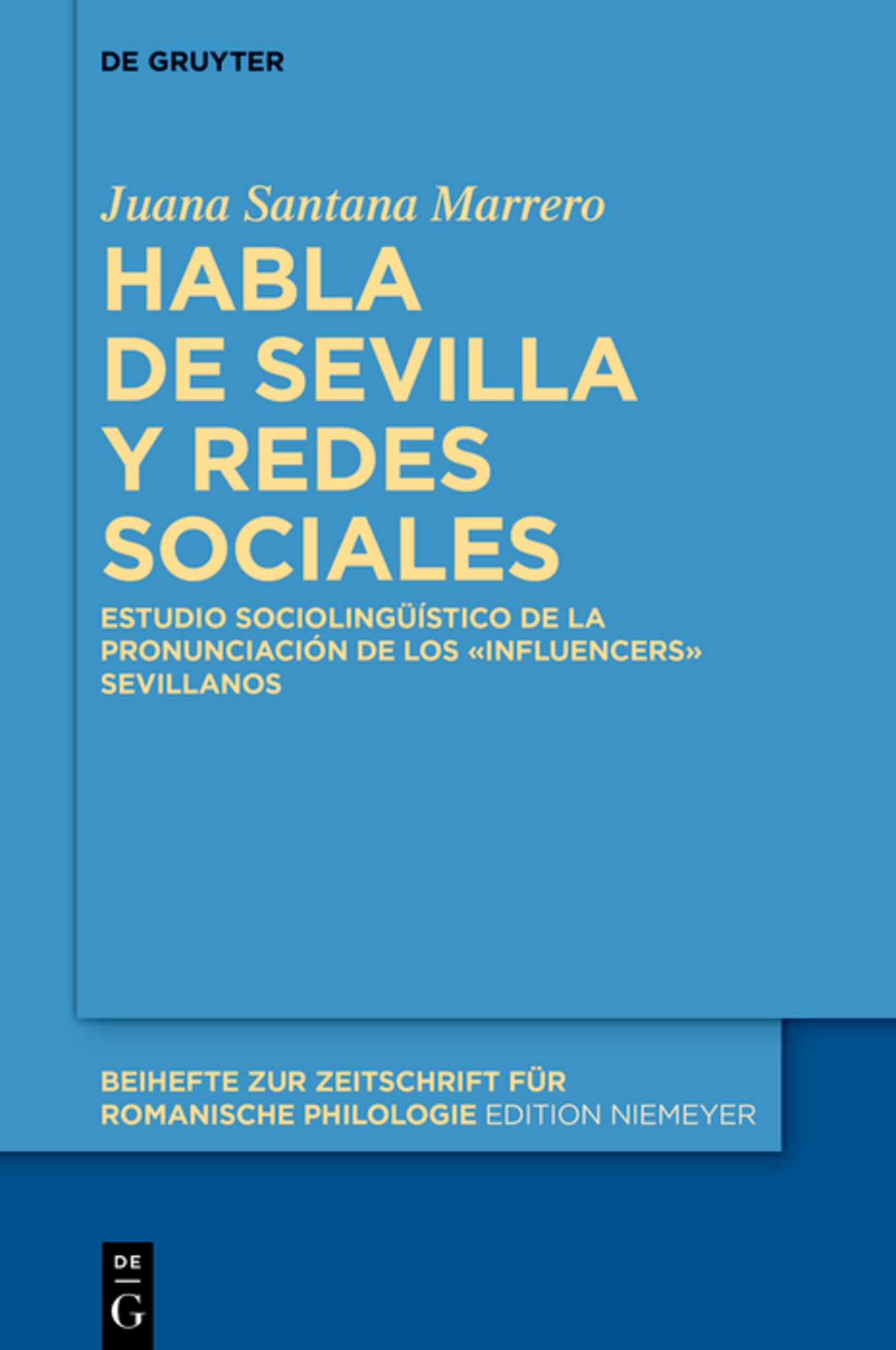 Cover image for Habla de Sevilla y redes sociales ISBN 