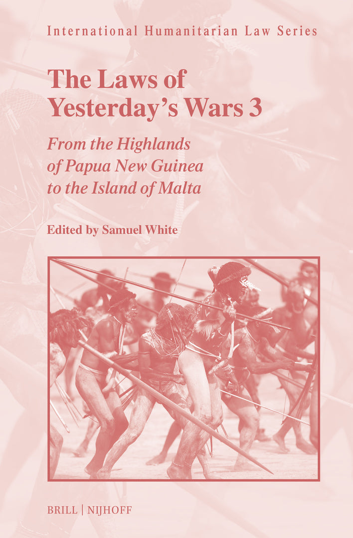 Cover image for The Laws of Yesterday’s Wars 3 ISBN 9789004512559