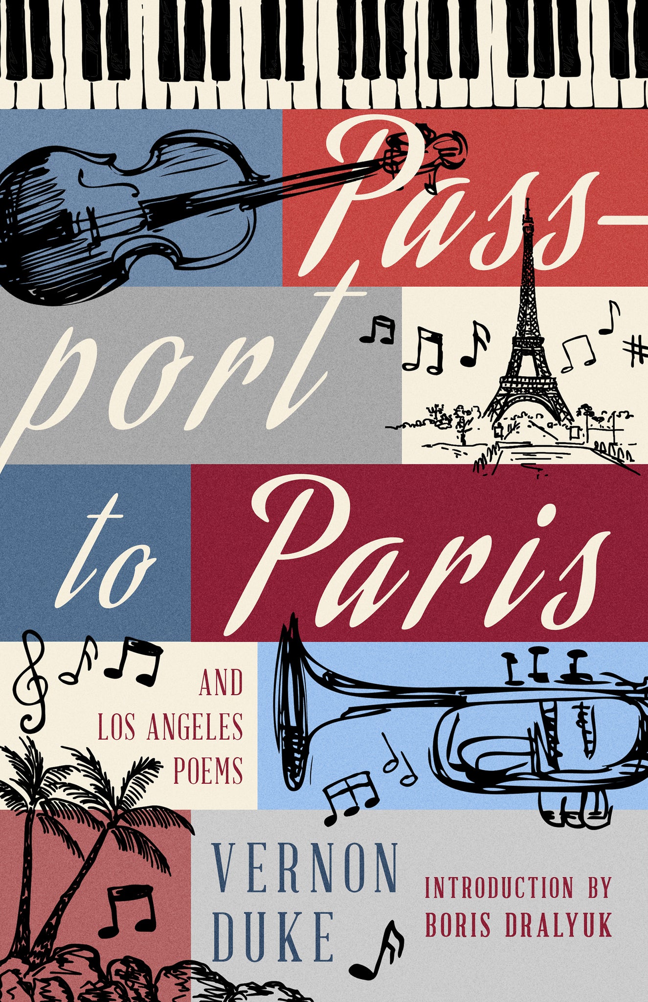 Cover image for Passport to Paris and Los Angeles Poems ISBN 9781589882041