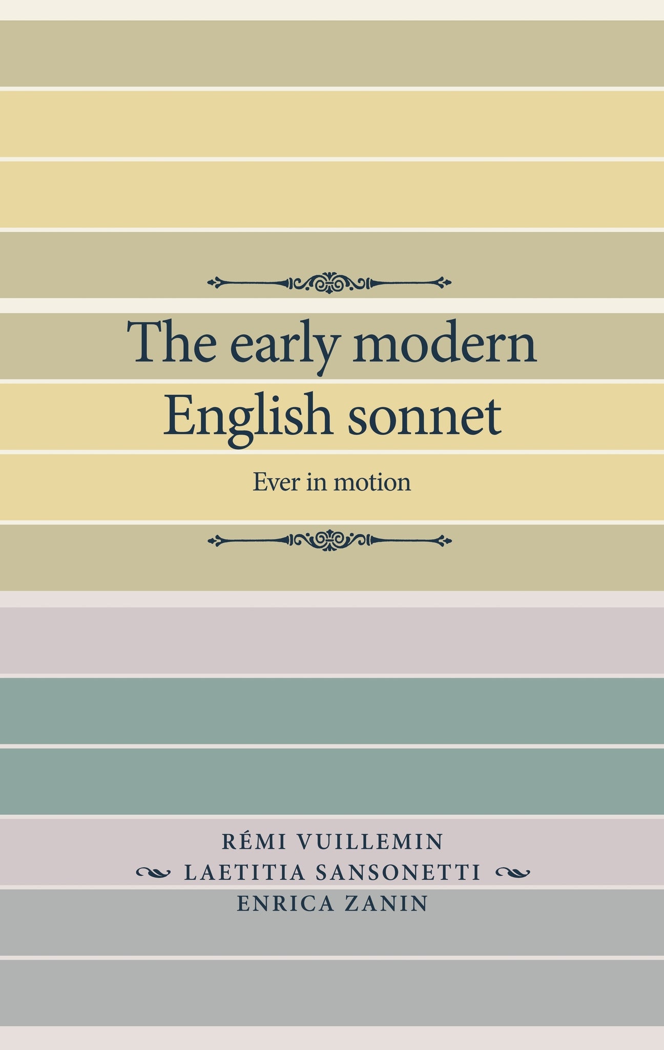 The early modern English sonnet