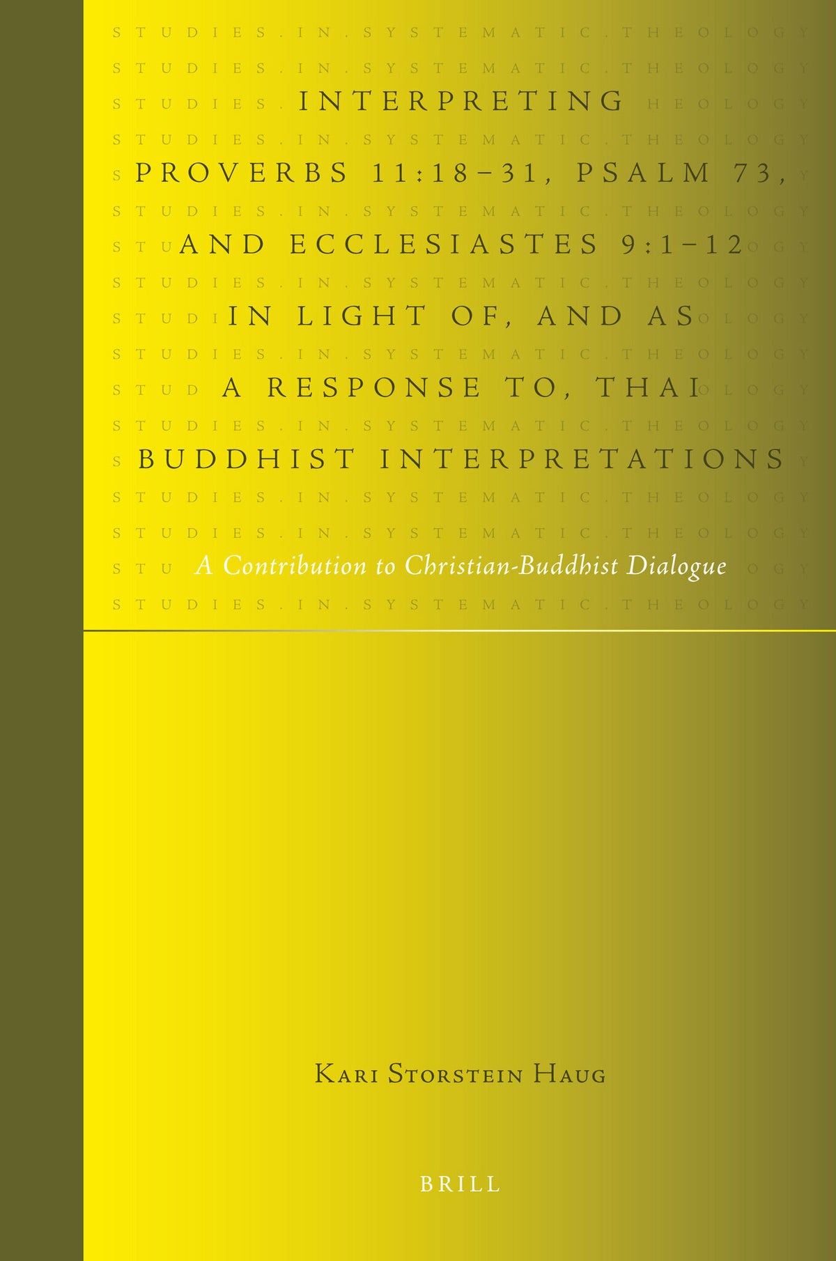 Interpreting Proverbs 11:18-31, Psalm 73, and Ecclesiastes 9:1-12 in Light of, and as a Response to, Thai Buddhist Interpretations